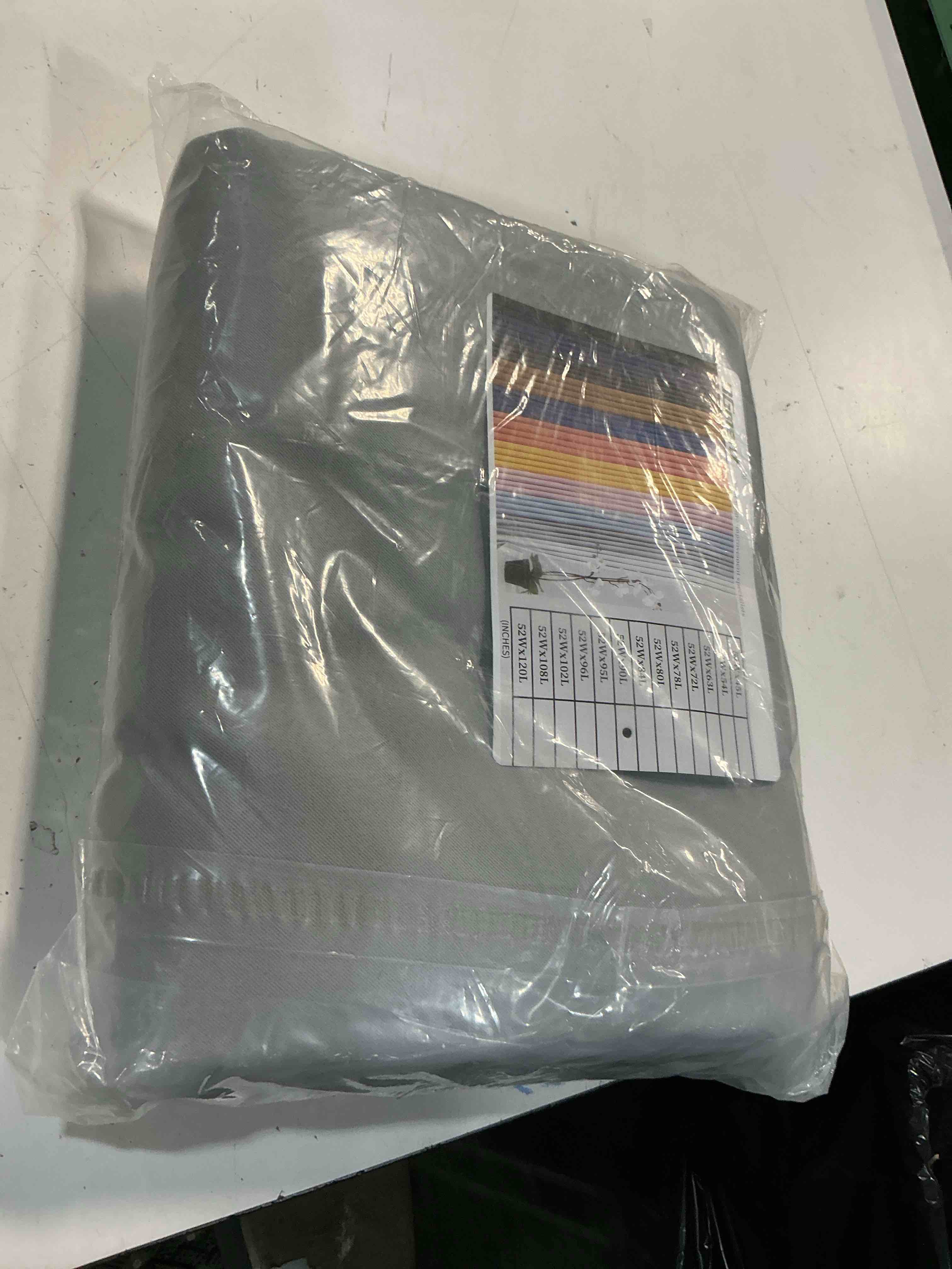 Condition photo showing New/Like New for bgment full blackout curtains with thermal insulation liner curtains 90 inches long, rod pocket and back tab double layer room darkening window curtain for bedroom(52 x 90 inch, 2 panels, light grey) 52"w x 90"l (pack of 2) light grey