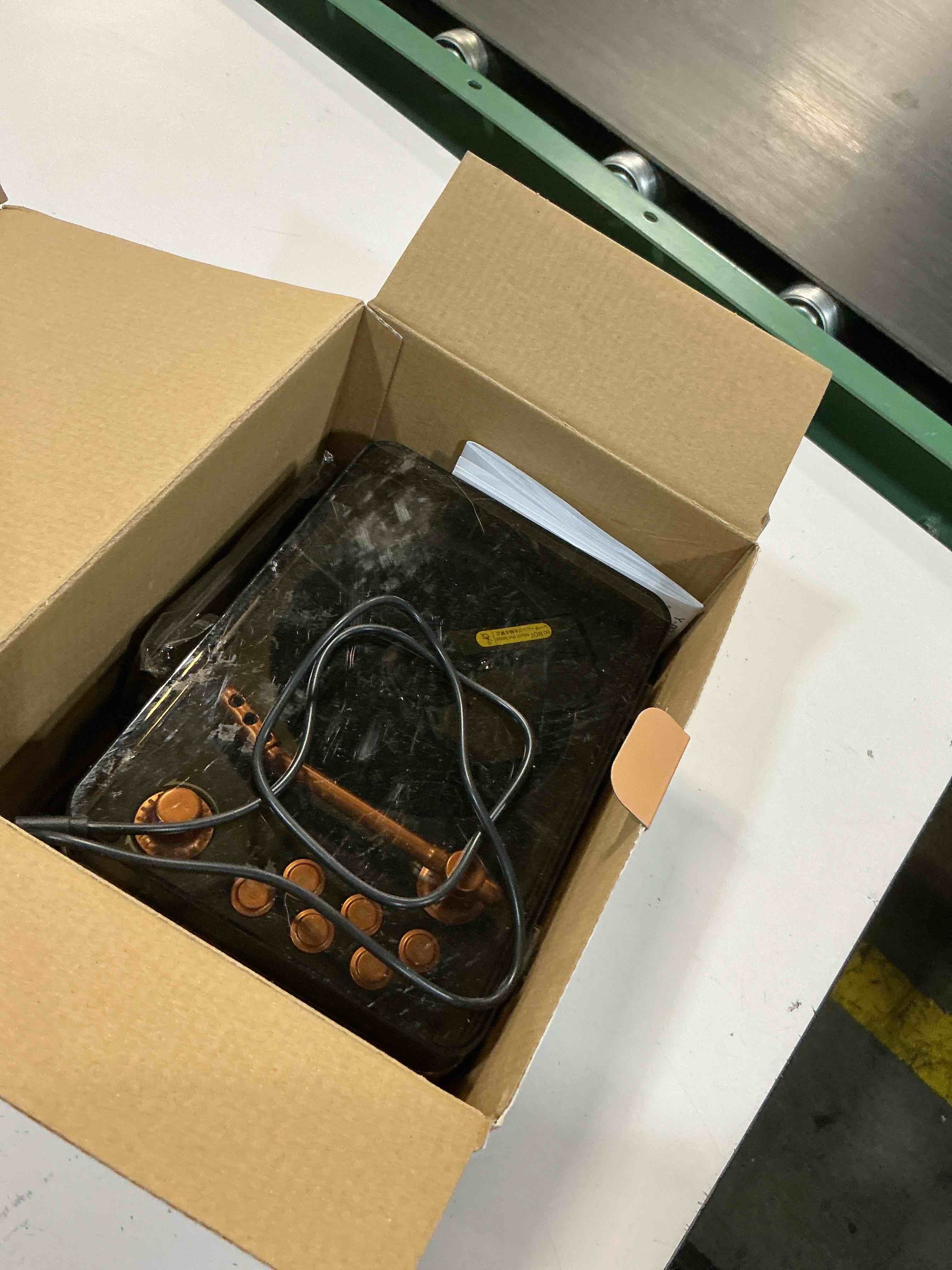 Condition photo showing As Is for cd player portable bluetooth: kegaudio cd players for home with speakers 3600mah rechargeable & radio & remote control vintage cd-player support usb/aux playback headphone jack (dark walnut)