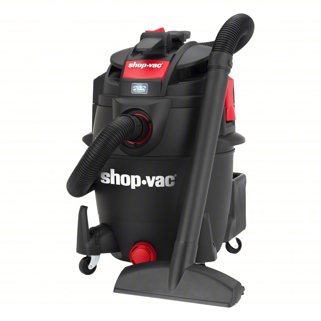 shop-vac shop vacuum: 14 gal tank size, plastic, 2 1/2 in vacuum hose dia, 7 ft hose lg, wet/dry