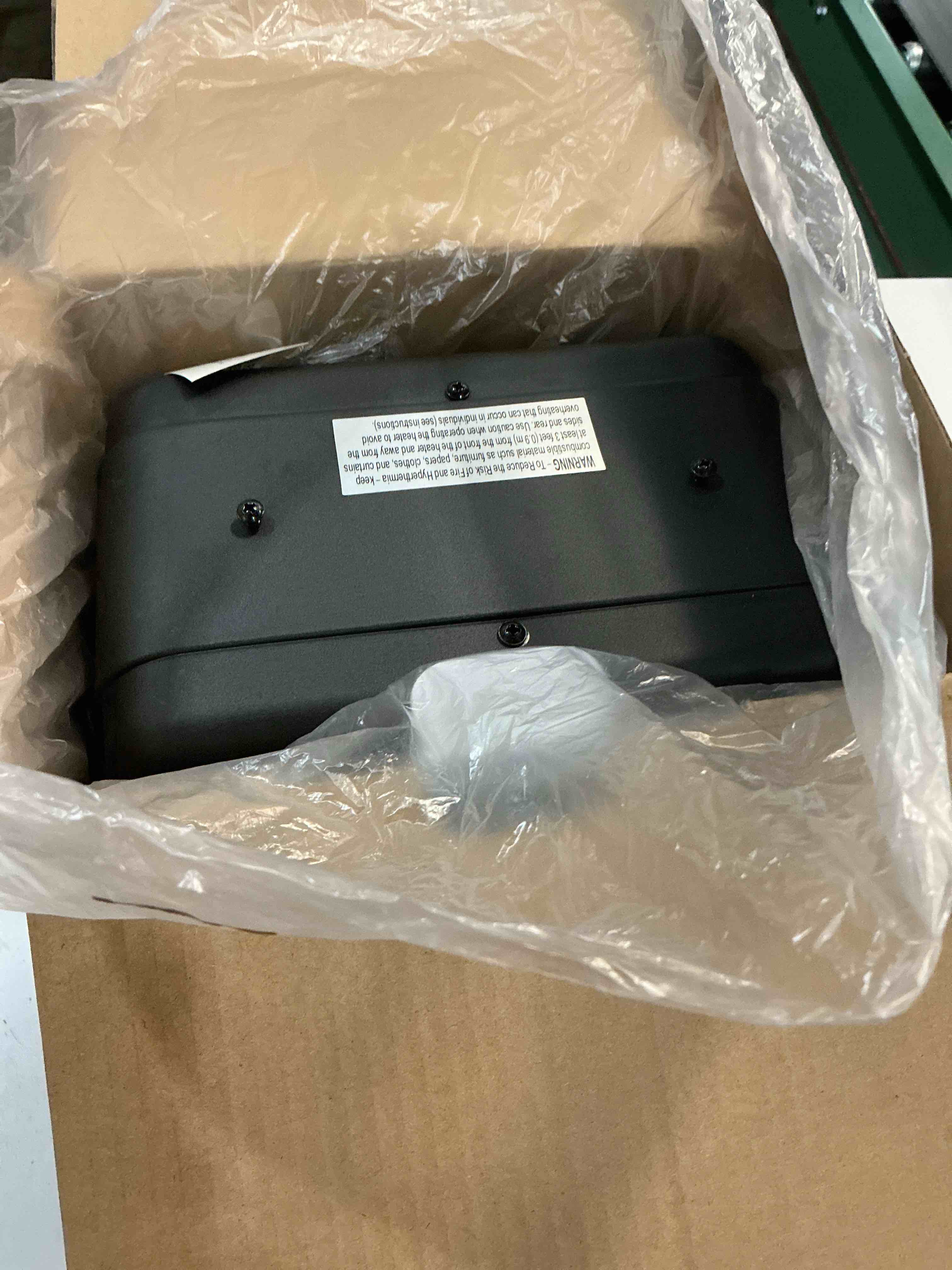 Condition photo showing Good Condition for utilitech 1500 -watt utility fan utility indoor electric space heater with thermostat
