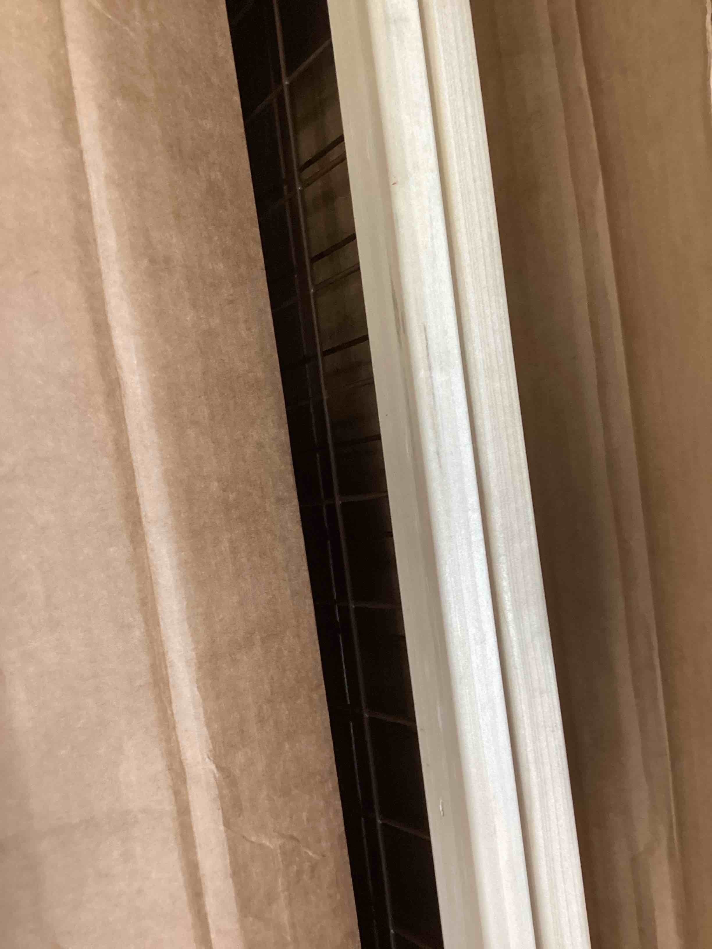 Condition photo showing Good Condition for mypet north states extra tall & wide wire mesh dog gate: 29.5-48" wide, 37" tall, natural finish, made in usa 29.5"-48" wide, 37" tall