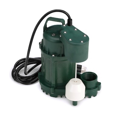 zoeller 1/3-hp 115 -volt 42-gallon cast iron submersible sump pump
