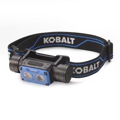 kobalt 1200-lumen 5 -mode led rechargeable headlamp