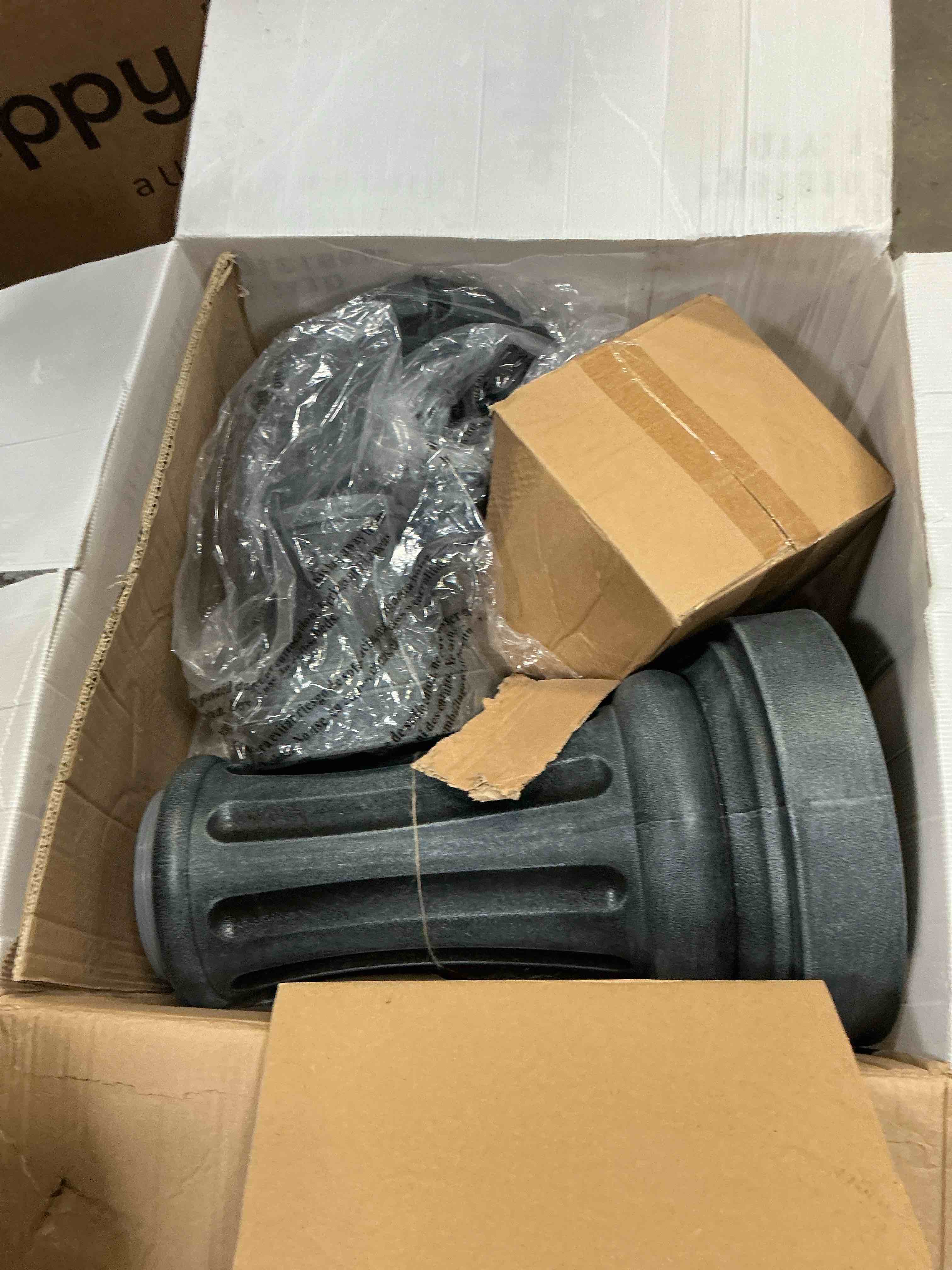Condition photo showing Good Condition for style selections 46.3-in h resin electric powered tiered outdoor fountain pump included