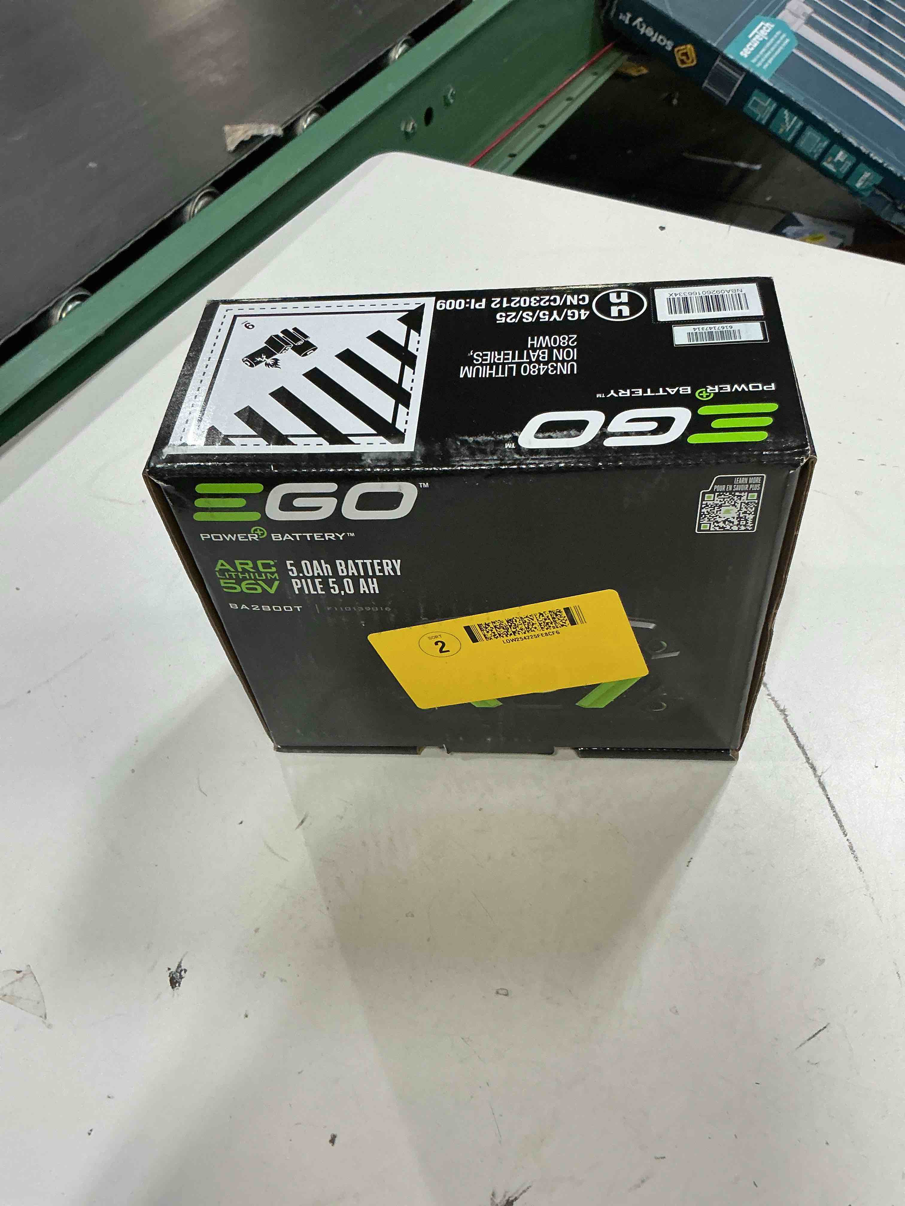 Condition photo showing Good Condition for ego power+ battery 56v, 5.0ah - ba2800t