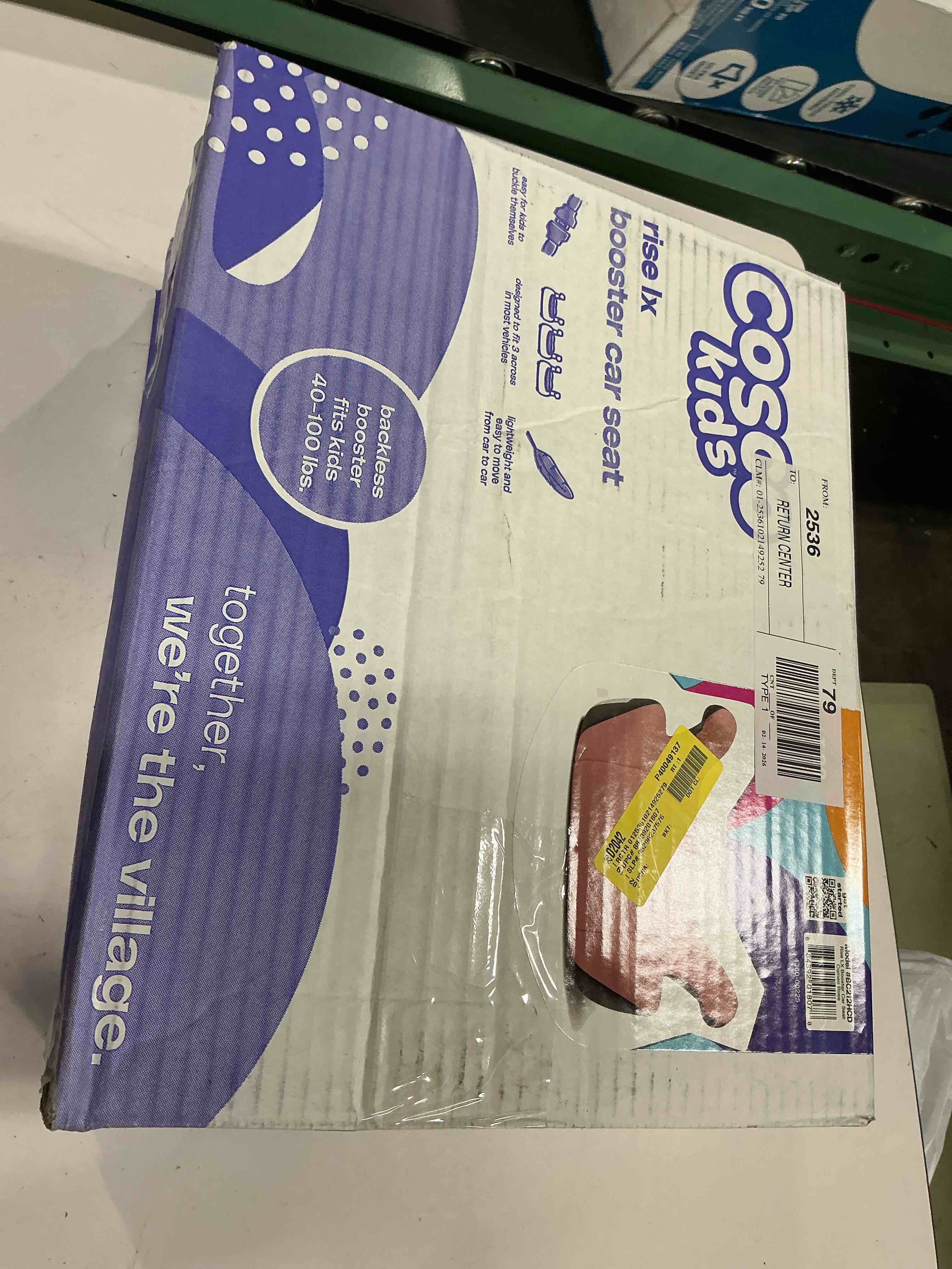 cosco kids rise lx toddler booster car