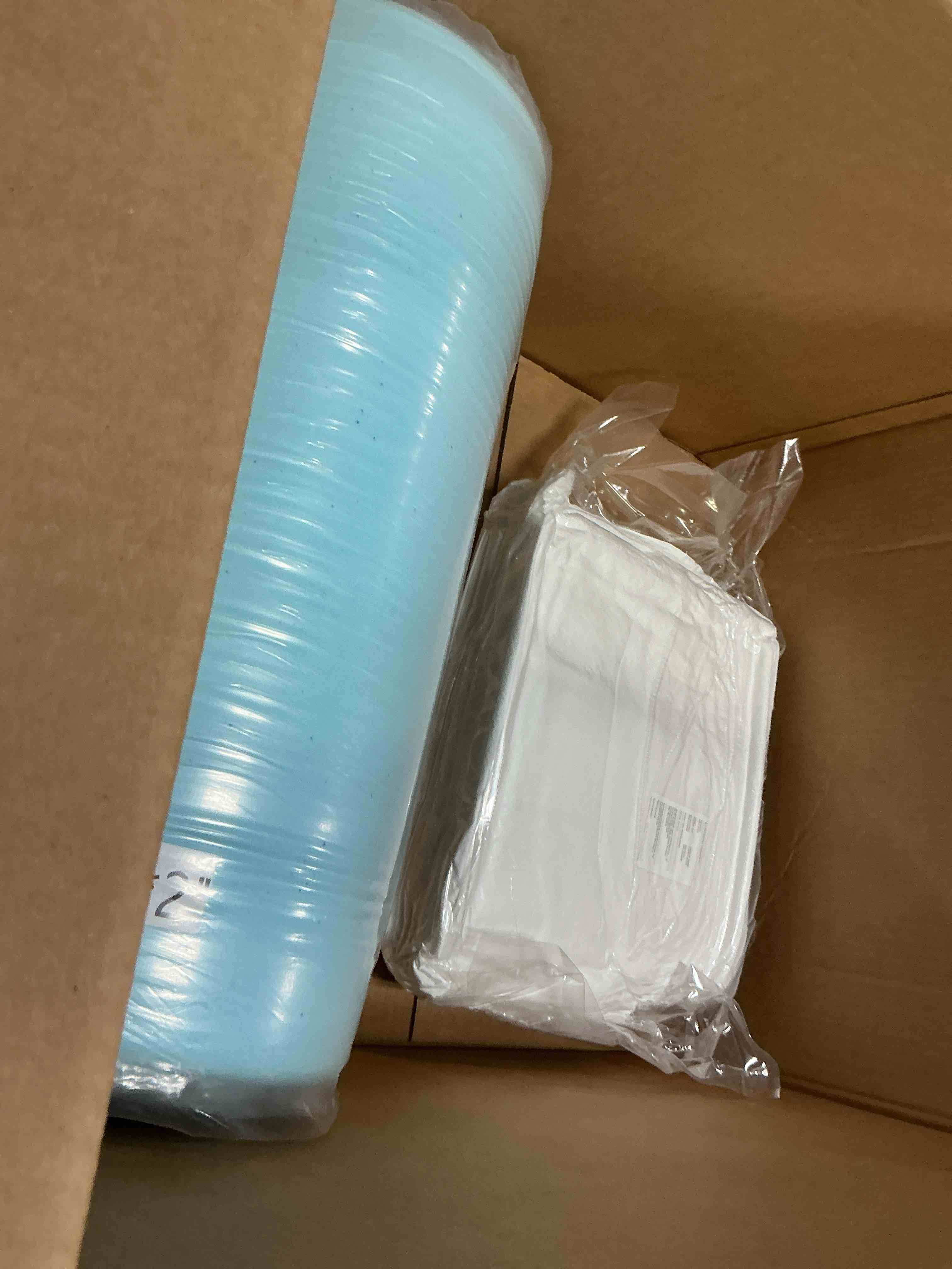 Condition photo showing Good Condition for mattress topper full size 2 inch thick down alternative quilted mattress cover soft and warm mattress pad for all seasons white full(54"*75"*2") extra soft
