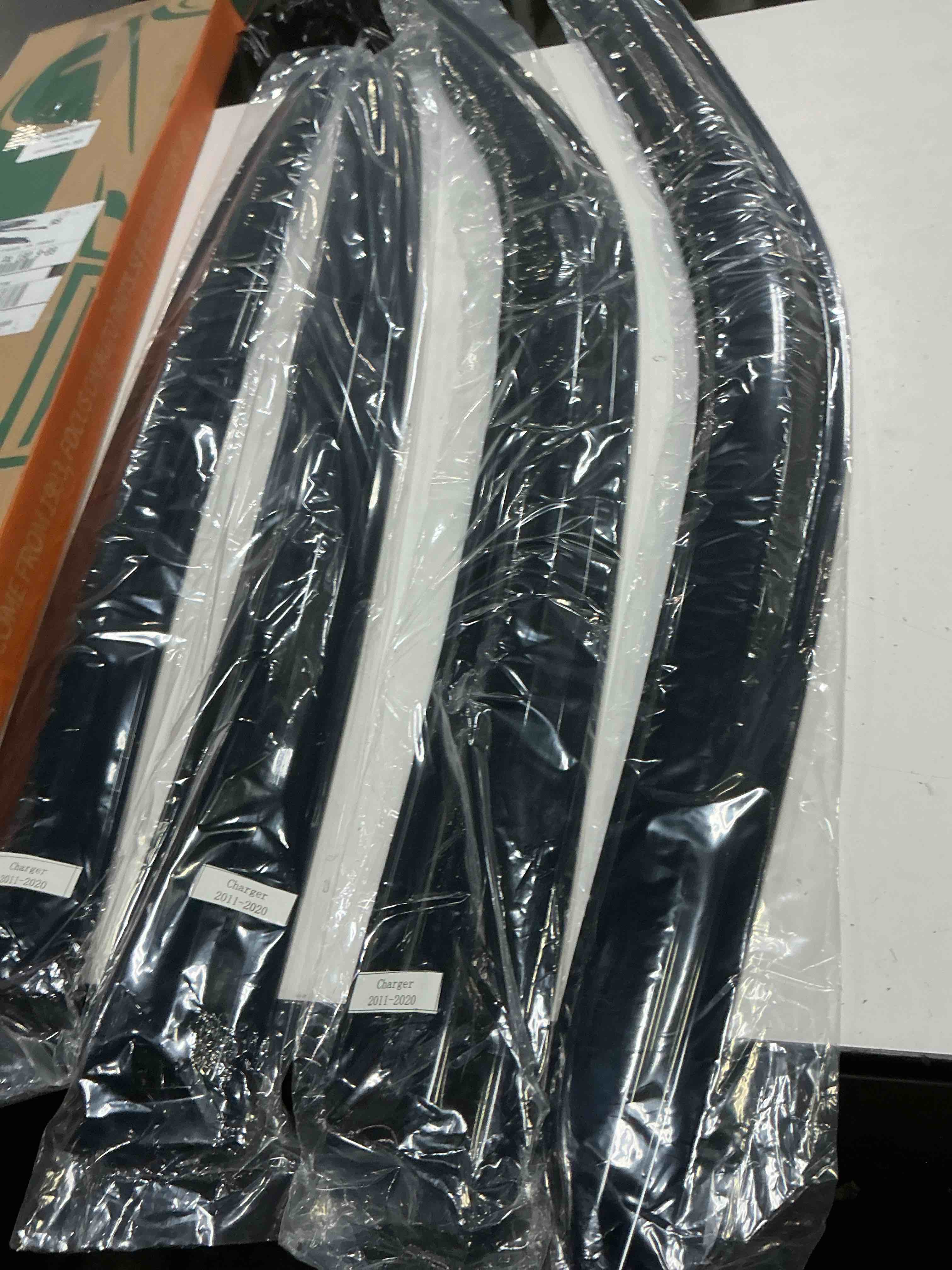 Condition photo showing Good Condition for window visors for 2011-2020 dodge charger sun rain guards deflectors