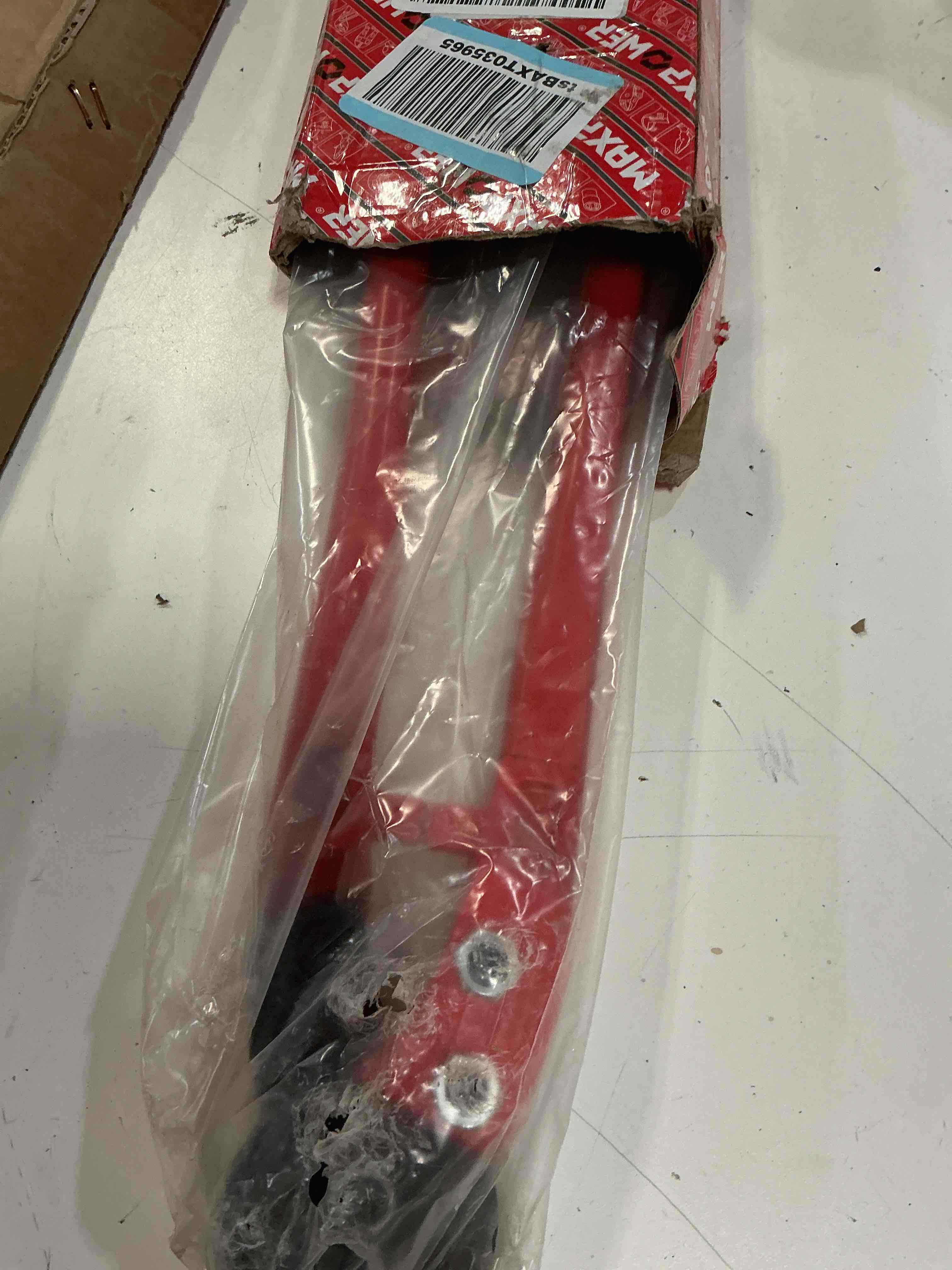 Condition photo showing Good Condition for maxpower steel cable cutters,18-inch heavy duty wire rope cutter, steel wire cutters heavy duty industrial strength cable cutter for hard wire ropes, stainless steel wire