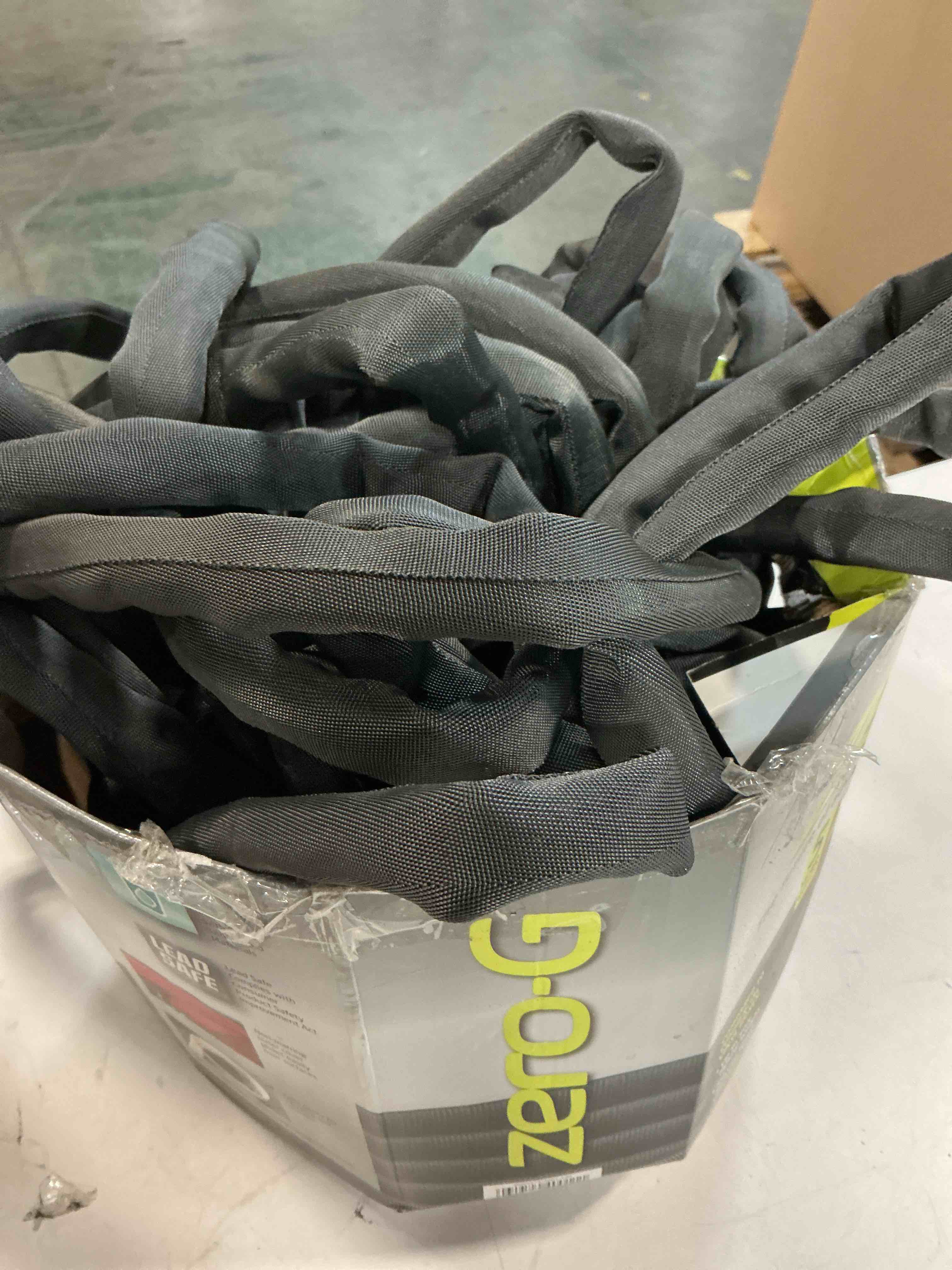 Condition photo showing As Is for zero-g teknor apex 5/8-in x 100-ft premium -duty kink free woven gray hose