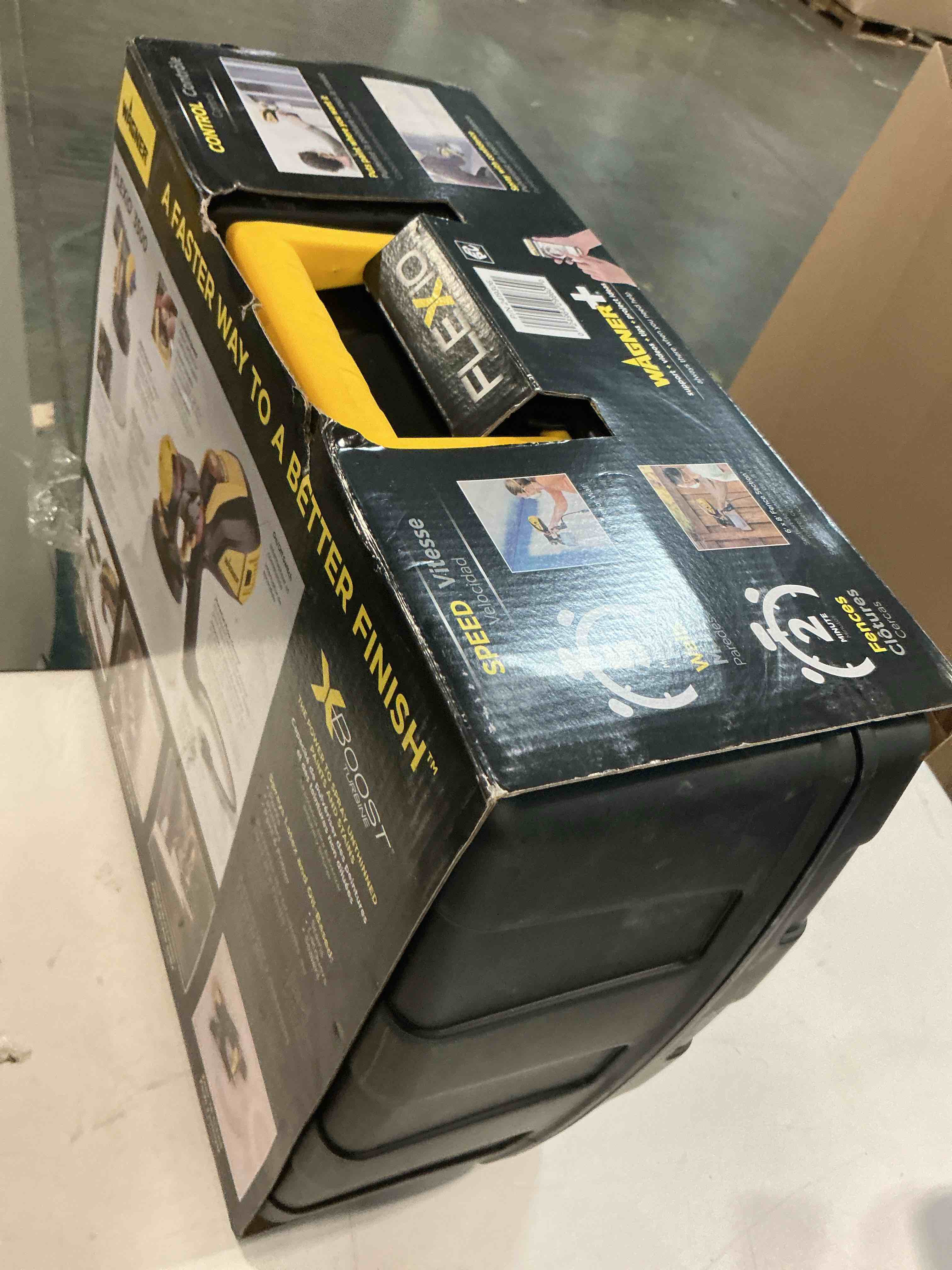 Condition photo showing As Is for flexio 3500 electric handheld hvlp paint sprayer