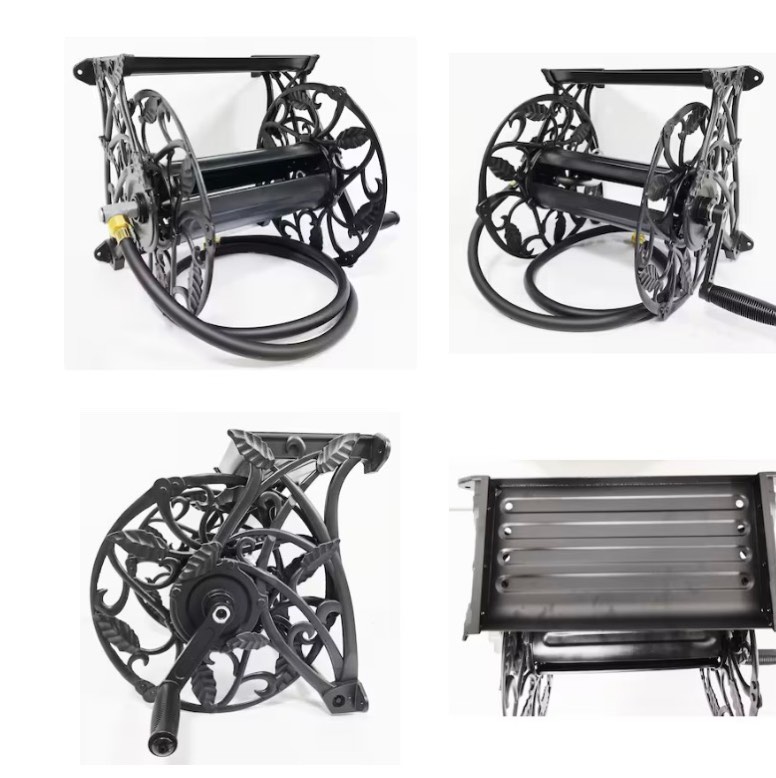 style selections aluminum 125-ft wall-mount hose reel