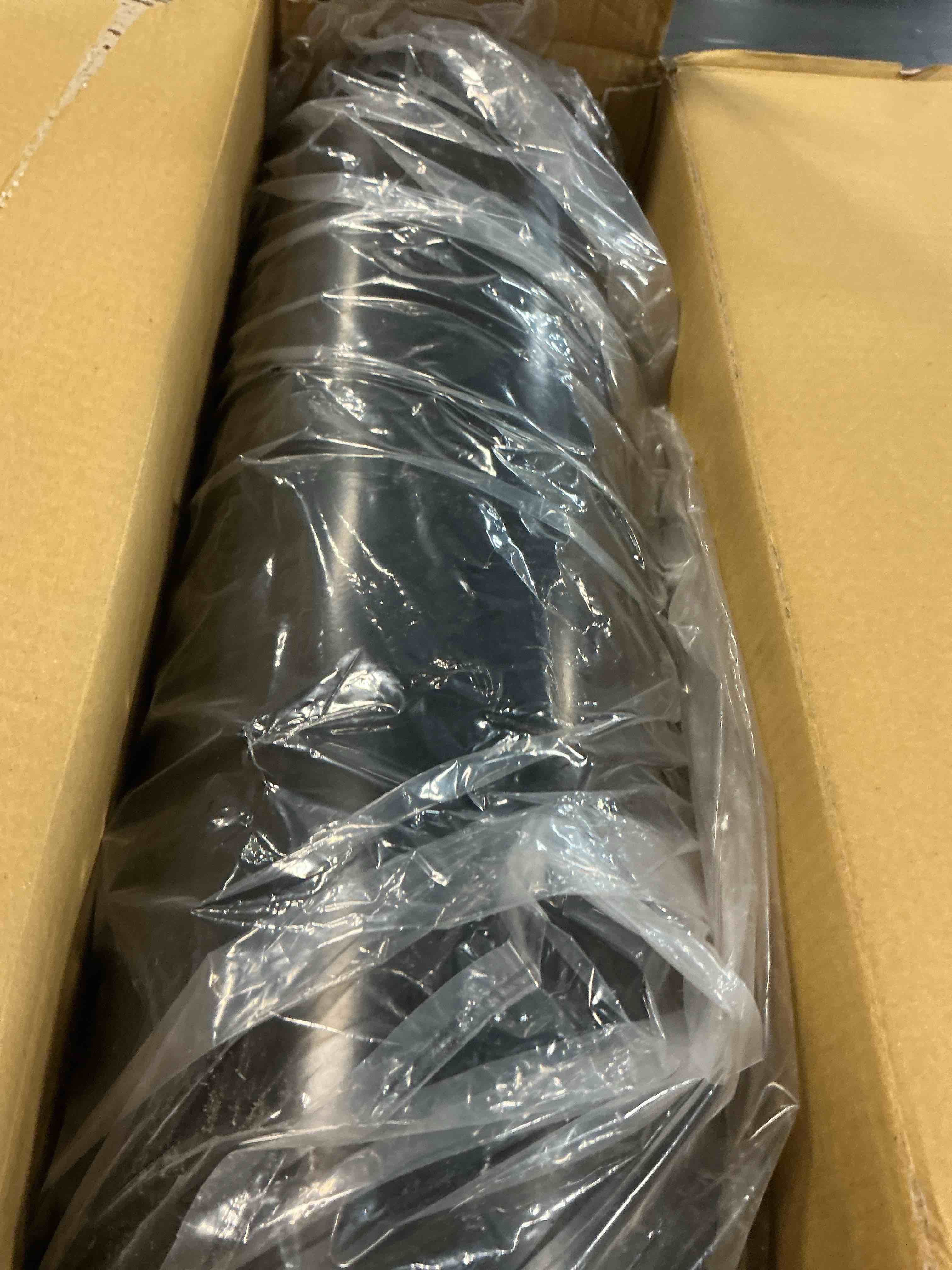 Condition photo showing Good Condition for architectural mailboxes ironside large capacity galvanized steel black, post-mount mailbox, mb801bam, metal, black