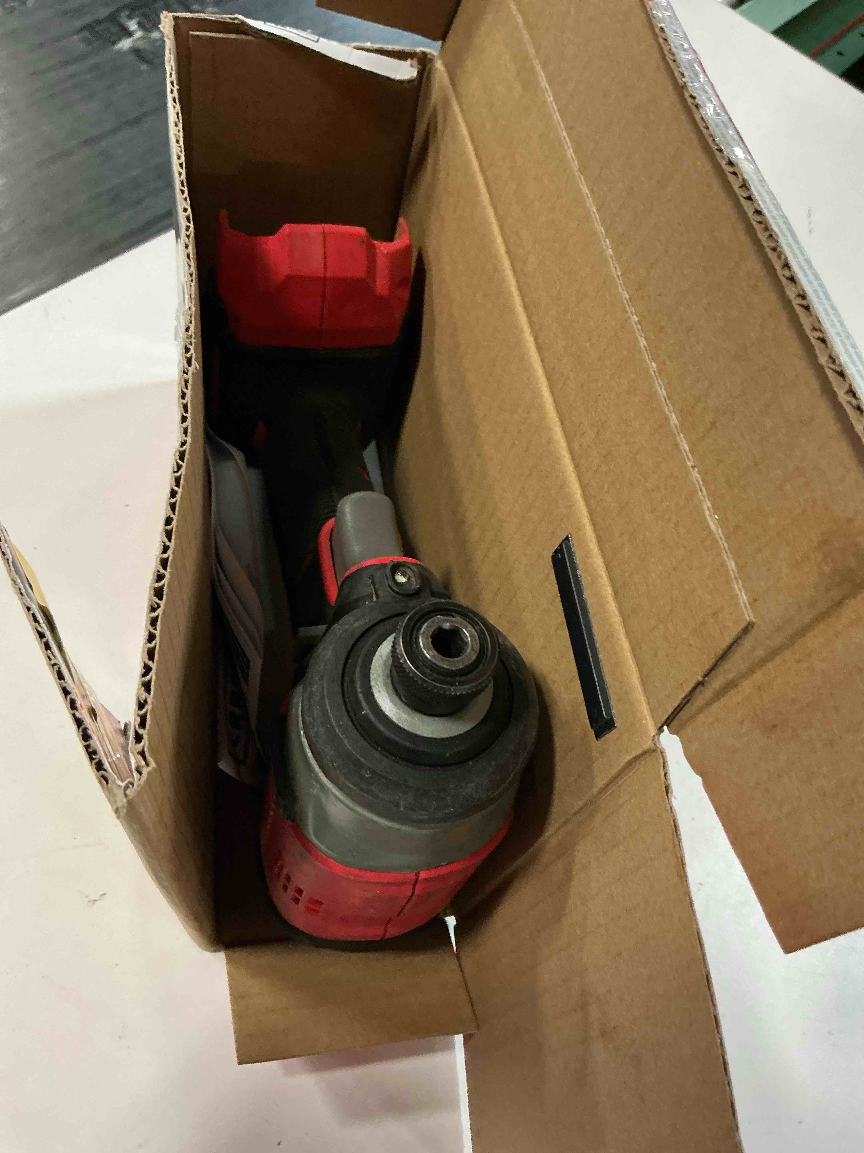 Condition photo showing As Is for craftsman v20 brushless rp cordless 1/4-inch impact driver (bare tool)