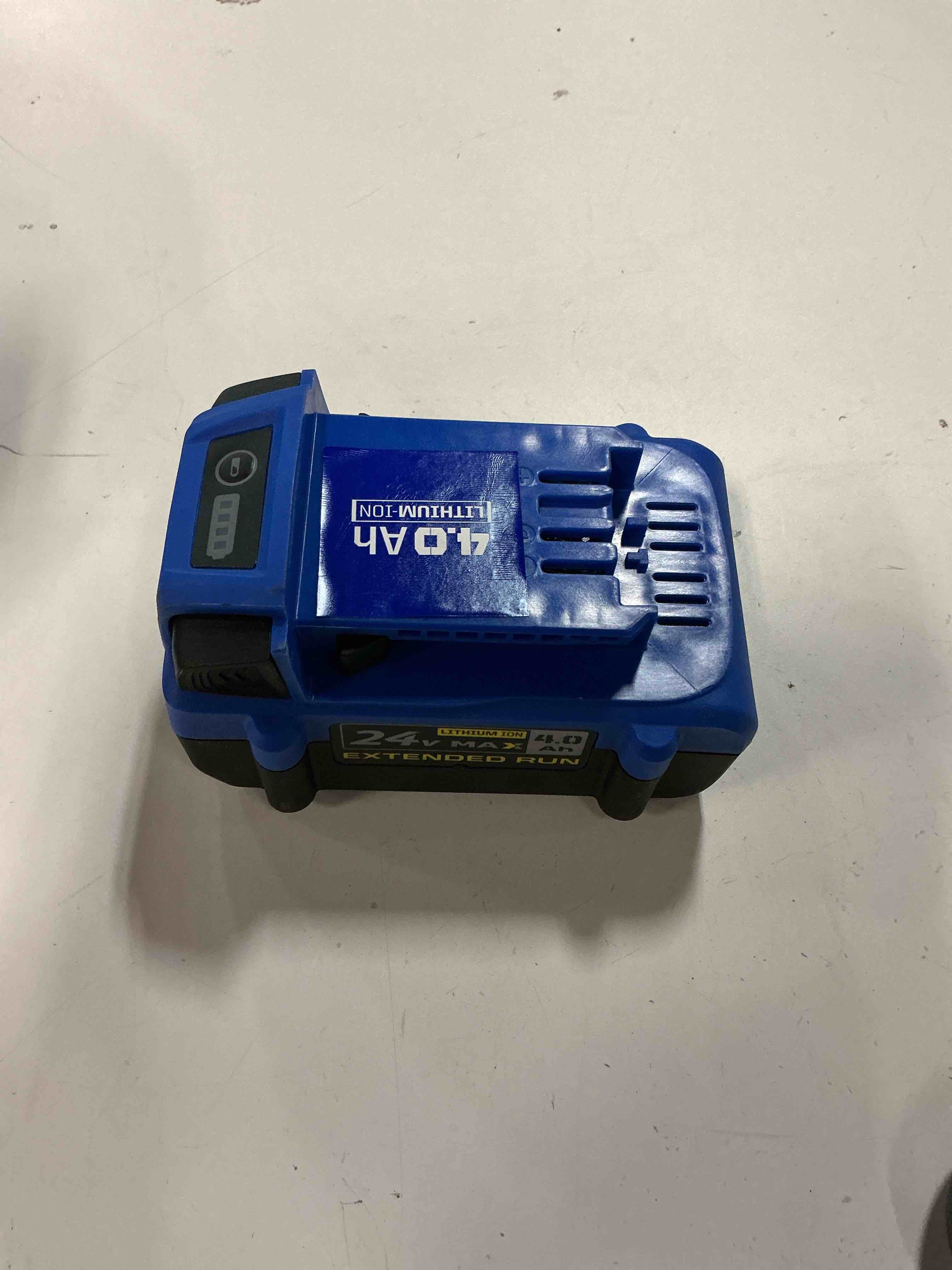 Condition photo showing As Is for fske 6.5ah replacement for kobalt 24v battery kb624-03 kb524-03 kb424-03 - compatible with kobalt 24 volt max power tools