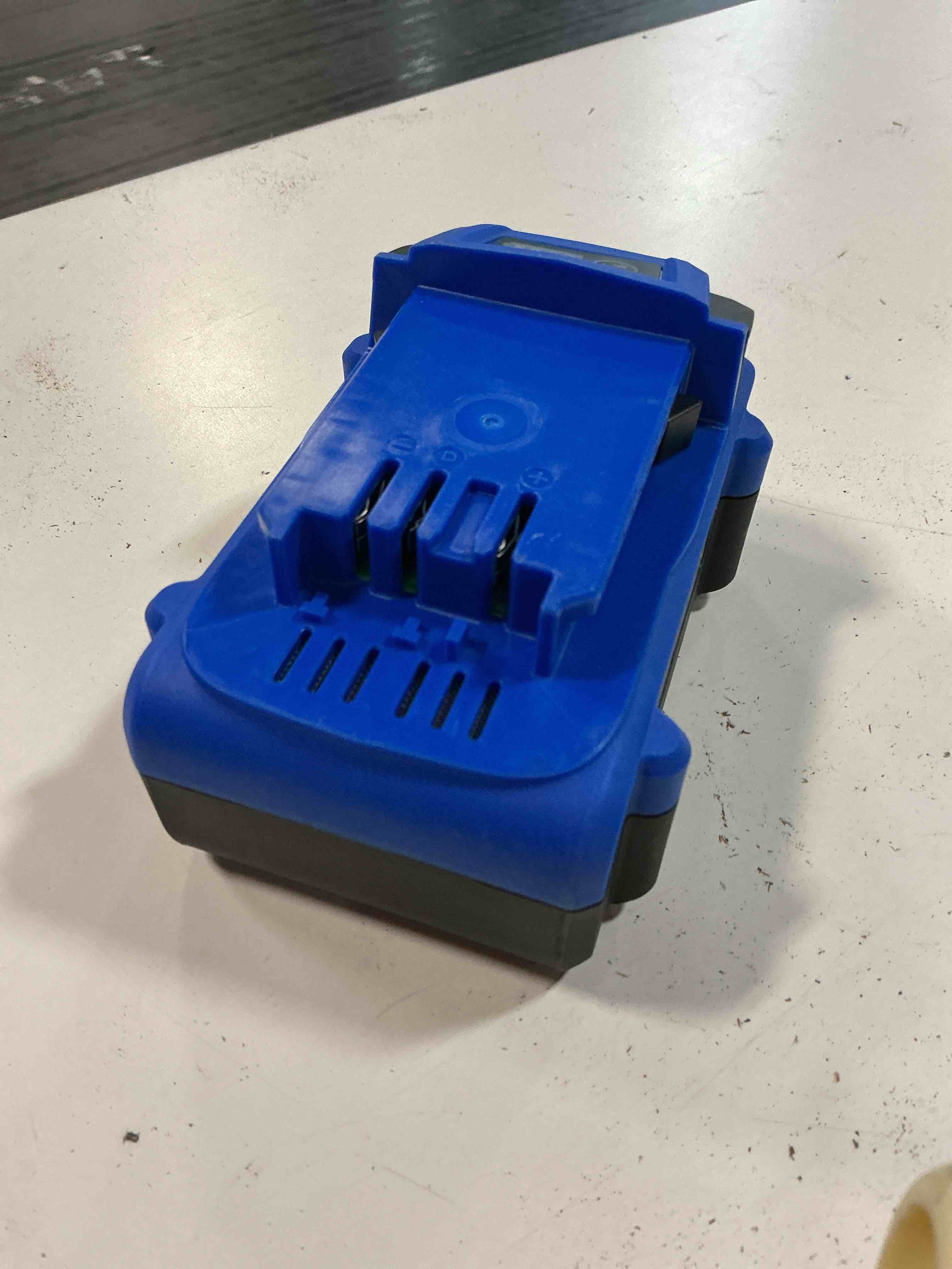 Condition photo showing As Is for fske 6.5ah replacement for kobalt 24v battery kb624-03 kb524-03 kb424-03 - compatible with kobalt 24 volt max power tools