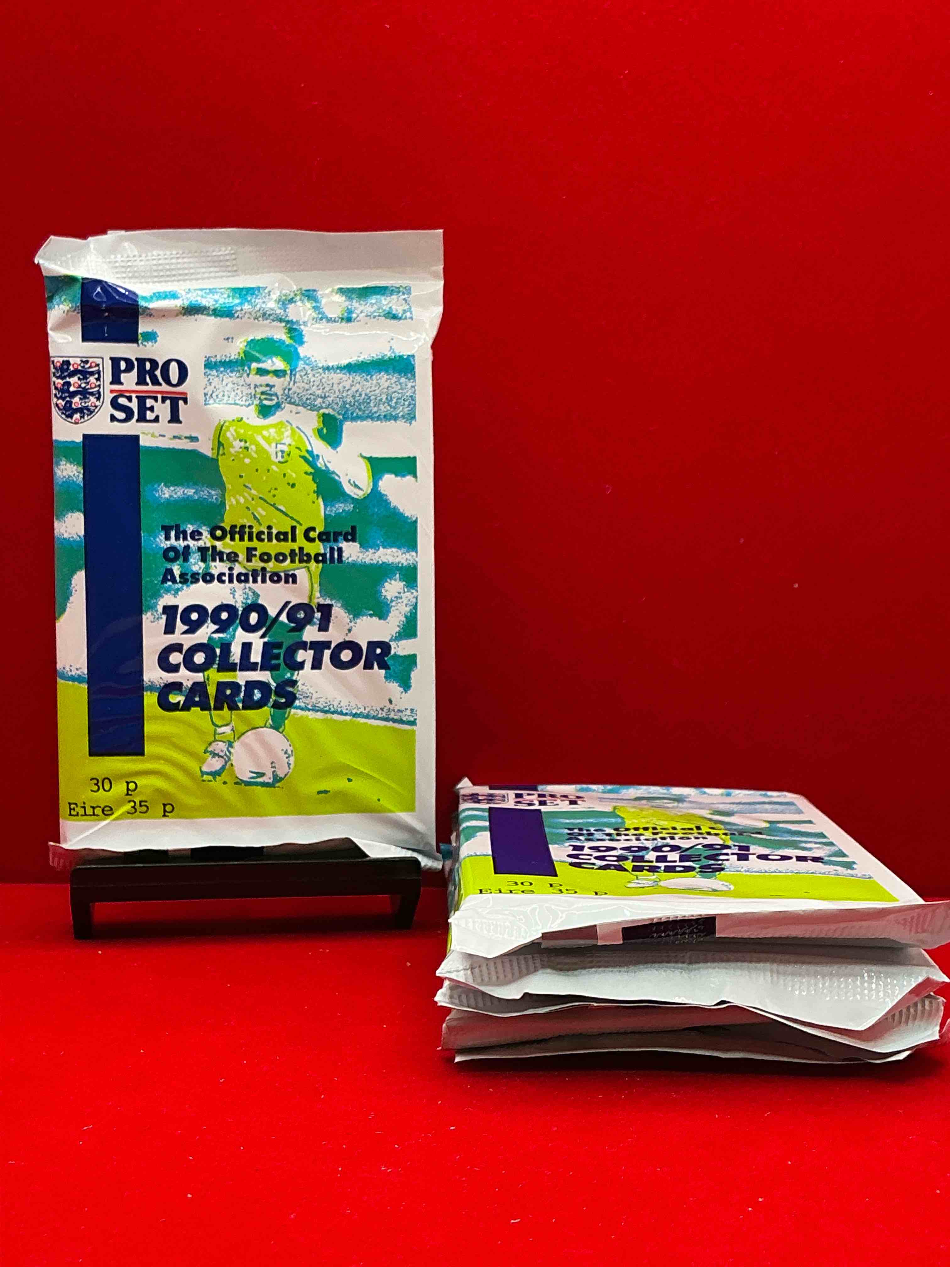 1990-91 major soccer league card packs! get in the soccer mood with these awesome packs- 12 cards in each one! celebrate the world cup coming to the usa with these pieces of history!