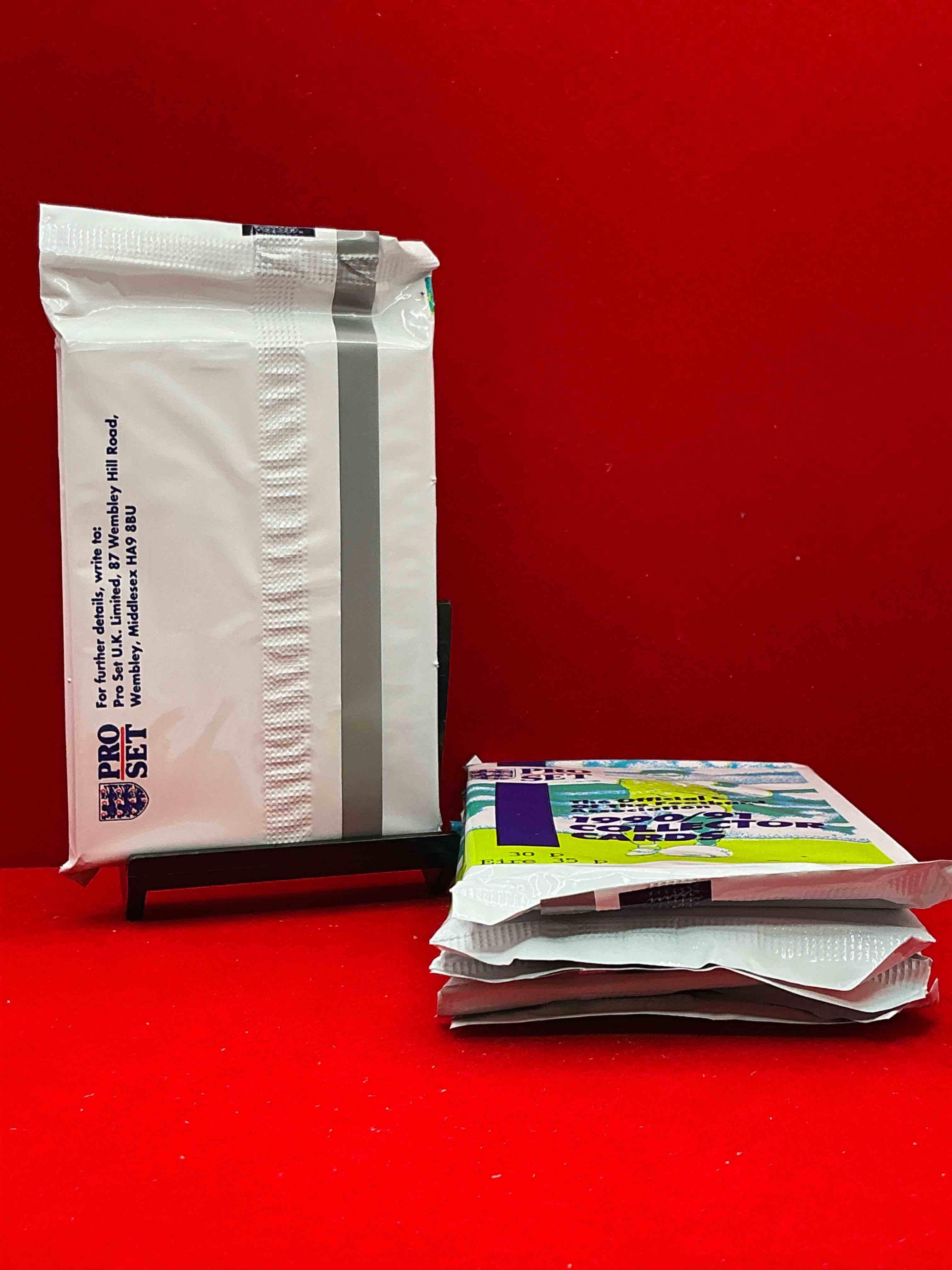 Condition photo showing New/Like New for 1990-91 major soccer league card packs! get in the soccer mood with these awesome packs- 12 cards in each one! celebrate the world cup coming to the usa with these pieces of history!