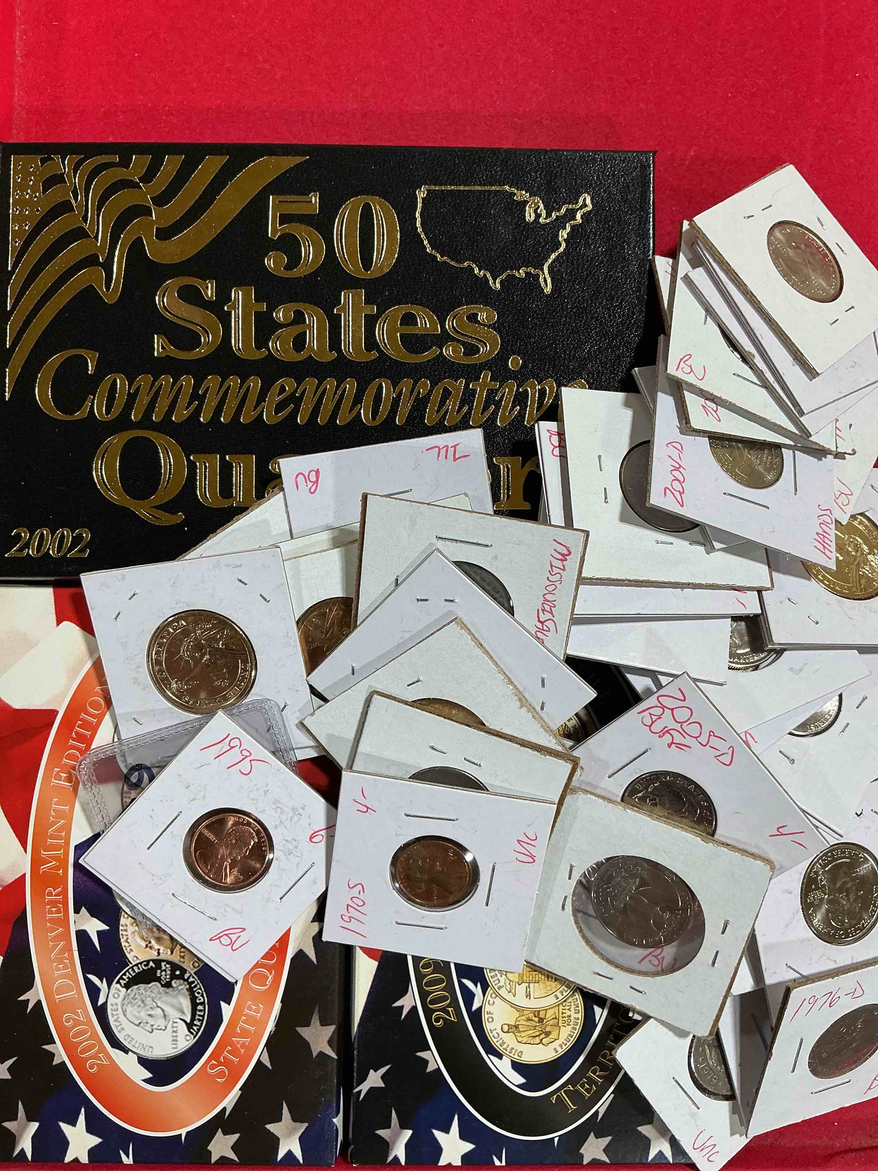 cool coin closeout! wow! awesome u.s. coins & more, antique, vintage & modern galore! many uncirculated! check out this incredible closeout collection of incredibly cool coins & rare items spanning decades! bid is per coin/item & all coins encased for protection! a true smorgasbord collector's dream! each collection is unique and includes items such as rare antique coins, rare date coins, coin sets, modern uncirculated coins, wooden tokens, cool medallions & more! disregard original price marks on pieces, this is a true auction closeout! an incredible opportunity for re-sellers & collectors!