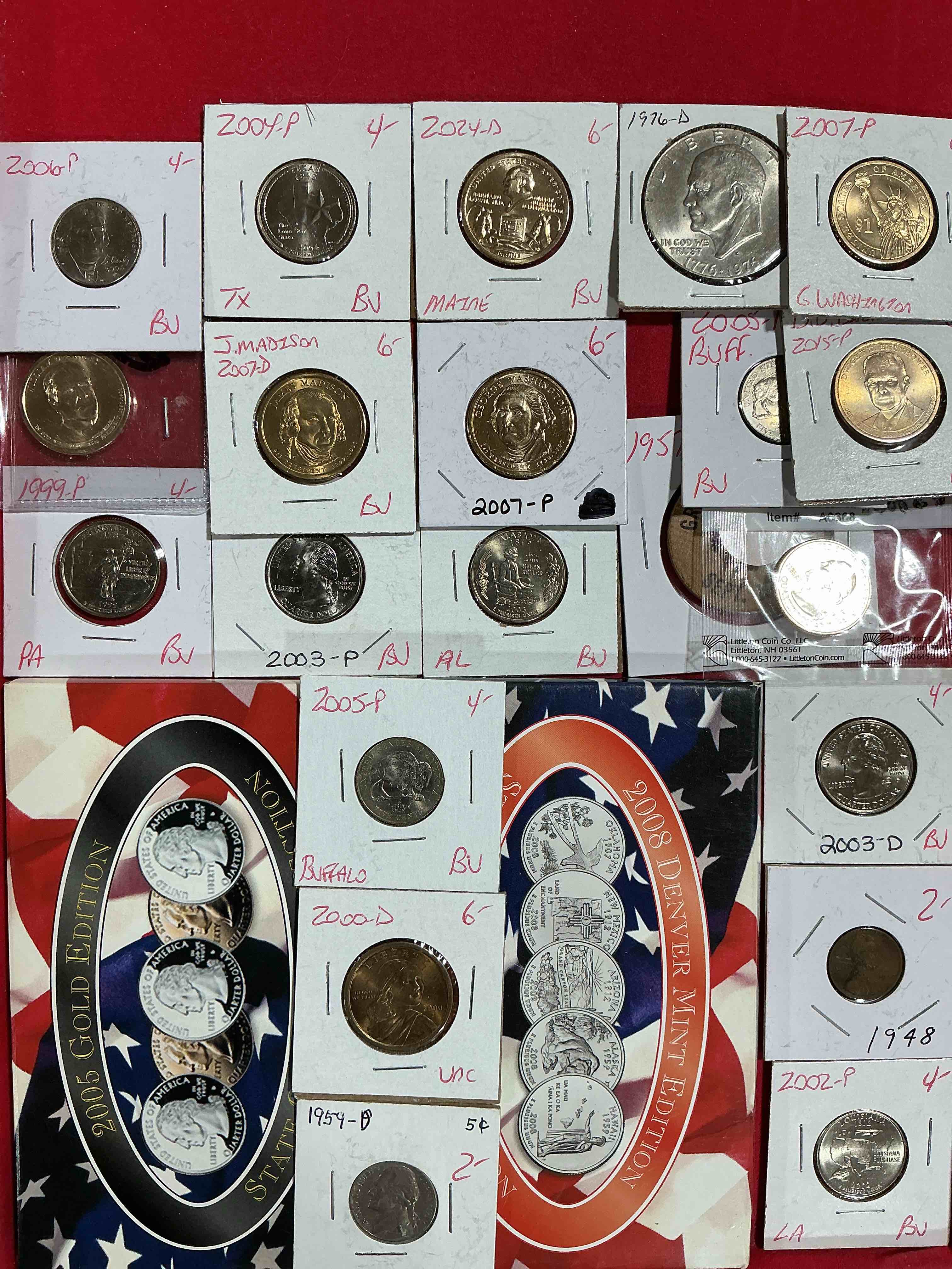 Condition photo showing Good Condition for cool coin closeout! wow! awesome u.s. coins & more, antique, vintage & modern galore! many uncirculated! check out this incredible closeout collection of incredibly cool coins & rare items spanning decades! bid is per coin/item & all coins encased for protection! a true smorgasbord collector's dream! each collection is unique and includes items such as rare antique coins, rare date coins, coin sets, modern uncirculated coins, wooden tokens, cool medallions & more! disregard original price marks on pieces, this is a true auction closeout! an incredible opportunity for re-sellers & collectors!