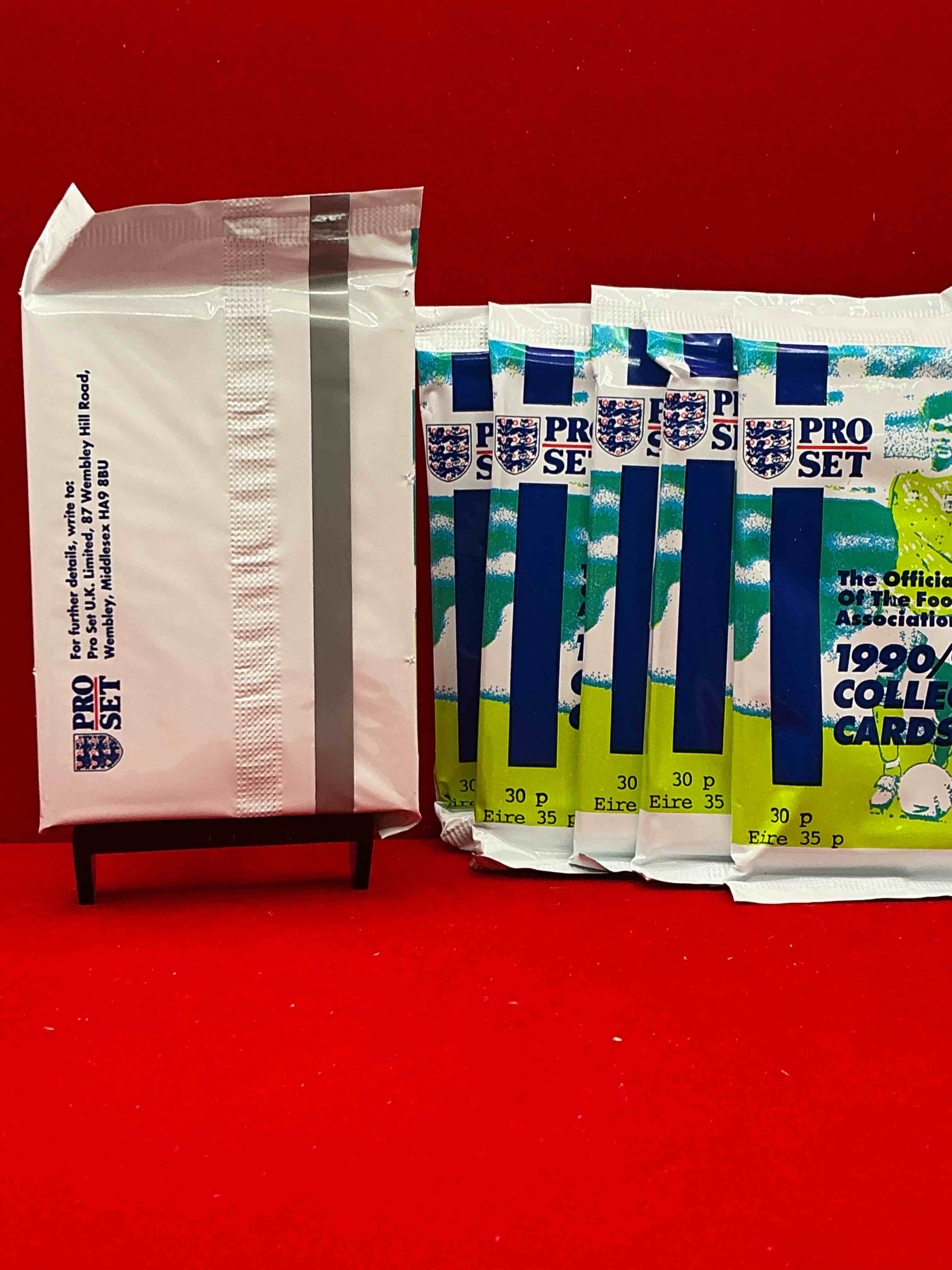 Condition photo showing New/Like New for 1990-91 major soccer league card packs! get in the soccer mood with these awesome packs- 12 cards in each one! celebrate the world cup coming to the usa with these pieces of history!