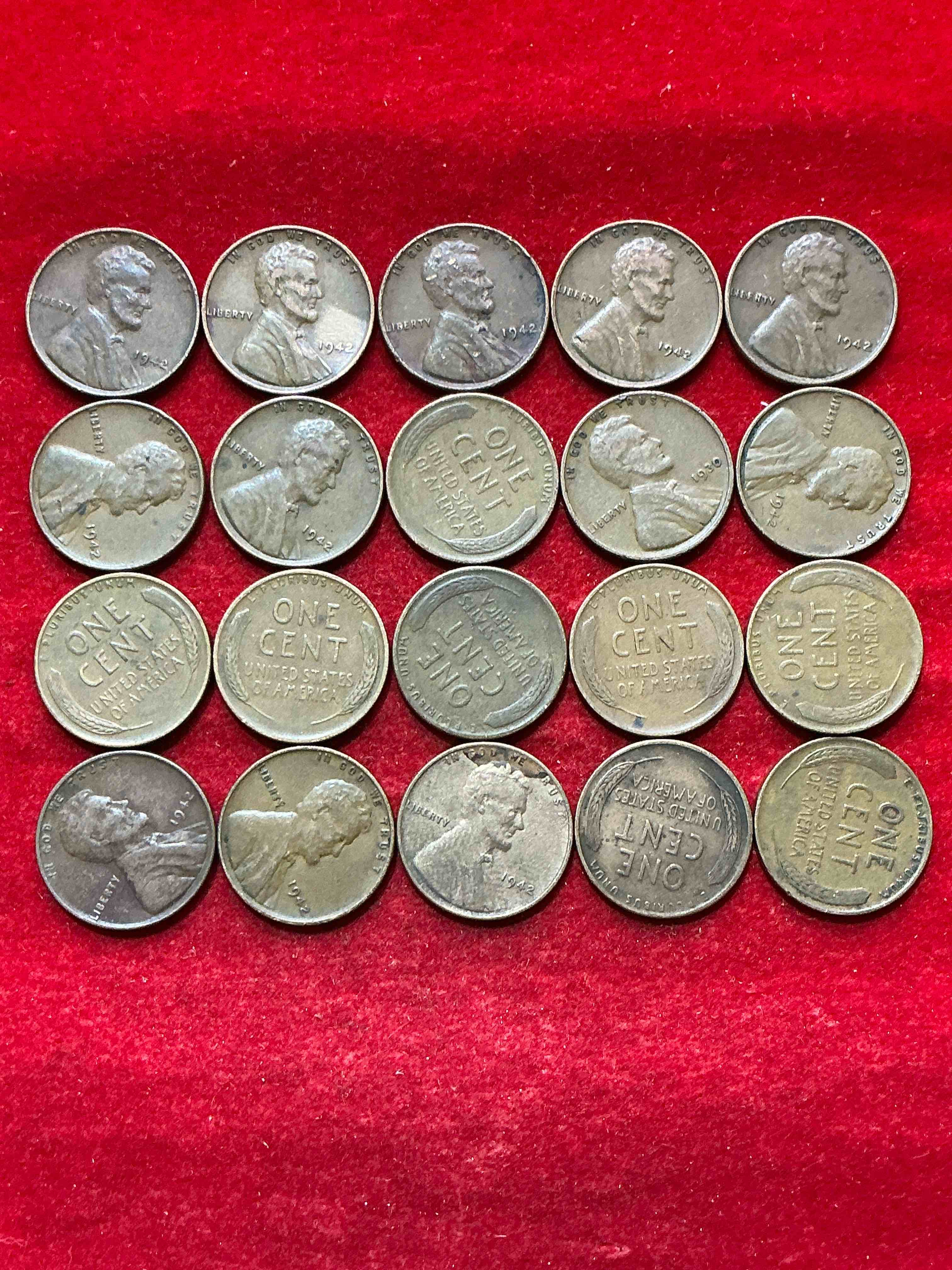 1942 calling world war 2 buffs! 1942 battle of midway era wheat pennies! the battle of midway was june 4-7 1942 & was the greatest naval battle in history between america & japan! own pieces of this era with these genuine 1942 wheat pennies in nice condition!