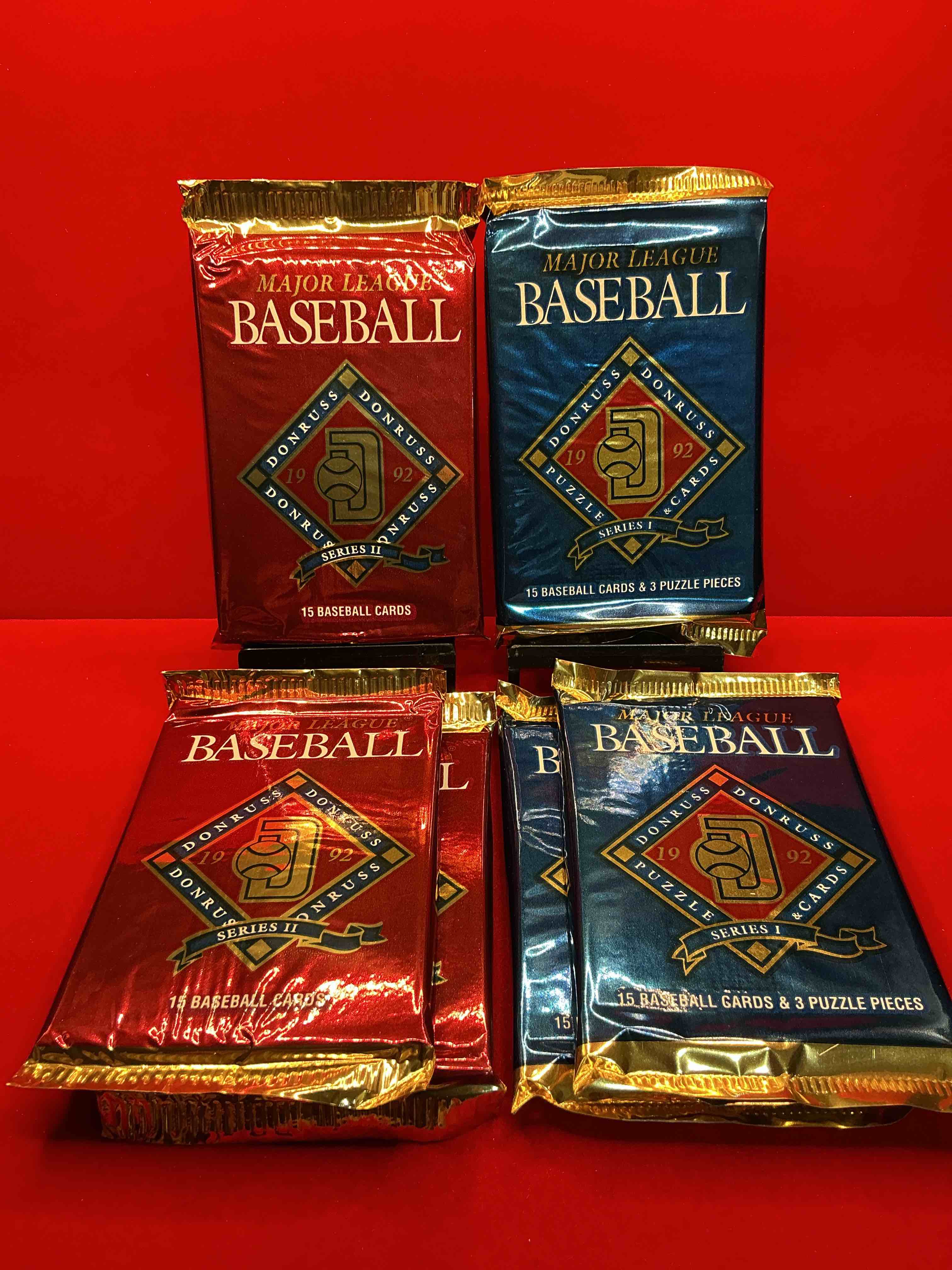 ripken jr auto!? 1992 donruss baseball series 1 and 2 unopened sealed sports card pack, direct from original sealed retail case! search for valuable cards from ricky henderson & nolan ryan & so much more! also, search for 1 of 5000 personally autographed cal ripken jr. cards randomly inserted!