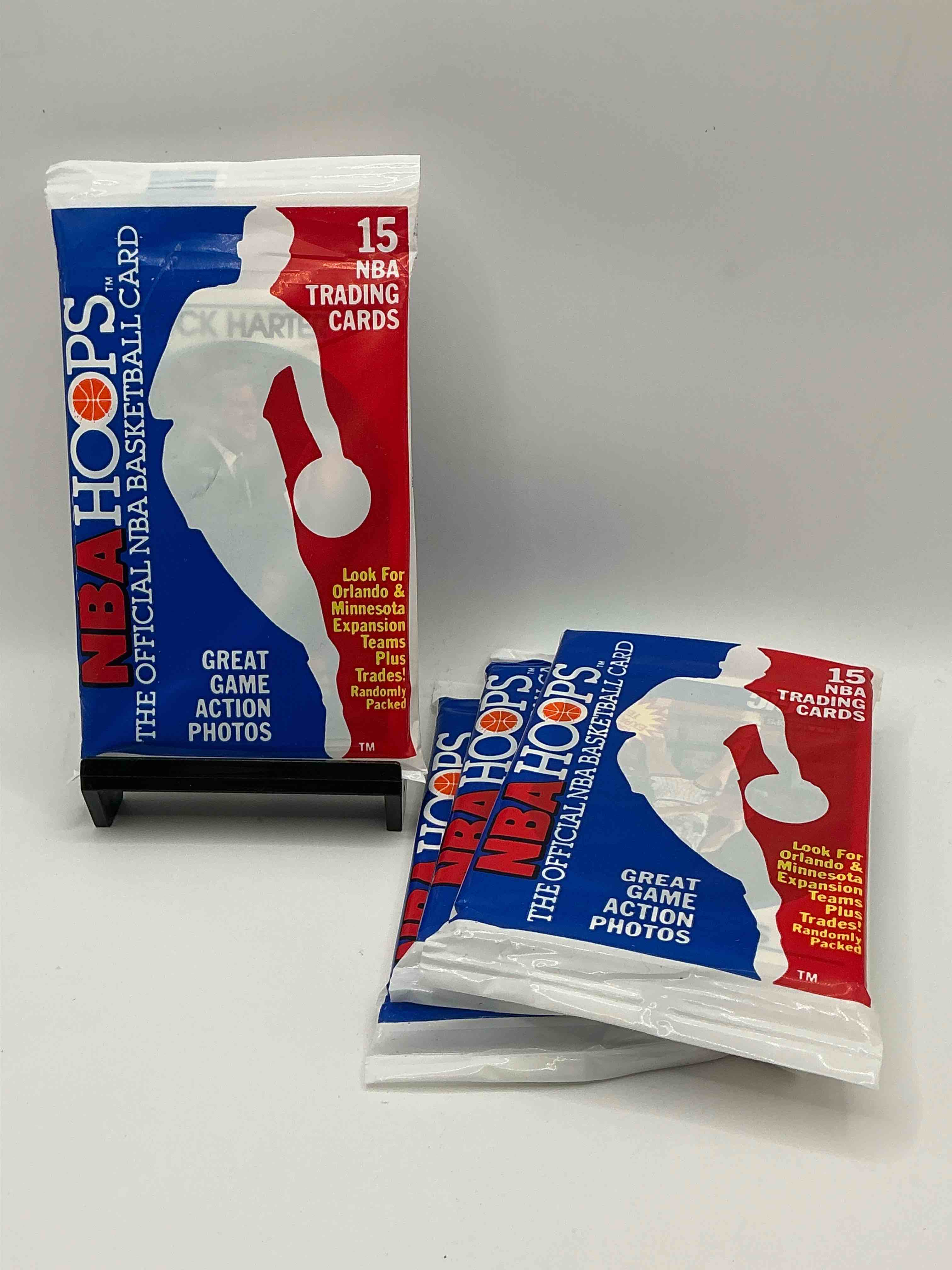 1989 wow valuable michael jordan?! getting very rare! 1989/90 nba hoops sealed pack, direct from original retail case! search for valuable michael jordan #200 (psa 10 value approx $200) & david robinson's only true rookie card #138 (psa 10 value $300) this year also has many other iconic cards from magic johnson, larry bird & too many others to list 1989 nba hoops has exploded in the collector market as it's the first year of nba hoops production, & only one of two sets produced in 1989 don't miss out, getting very rare!