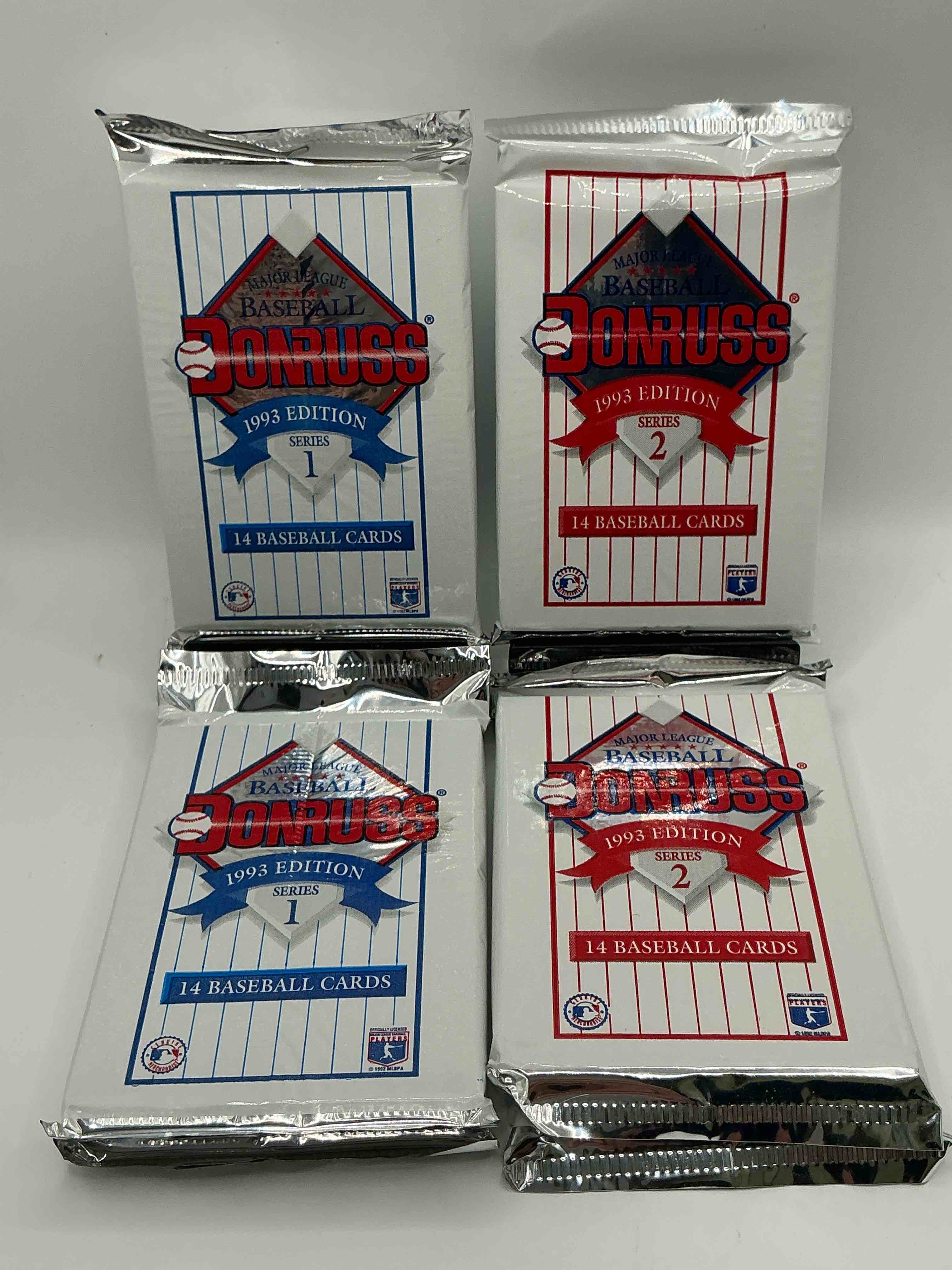 great year! 1993 donruss baseball unopened baseball card packs, series i & ii, direct from original sealed retail case! search for valuable rated rookie cards from chipper jones (psa 10 $150+) & mike piazza, early ken griffey jr. & so much more!
