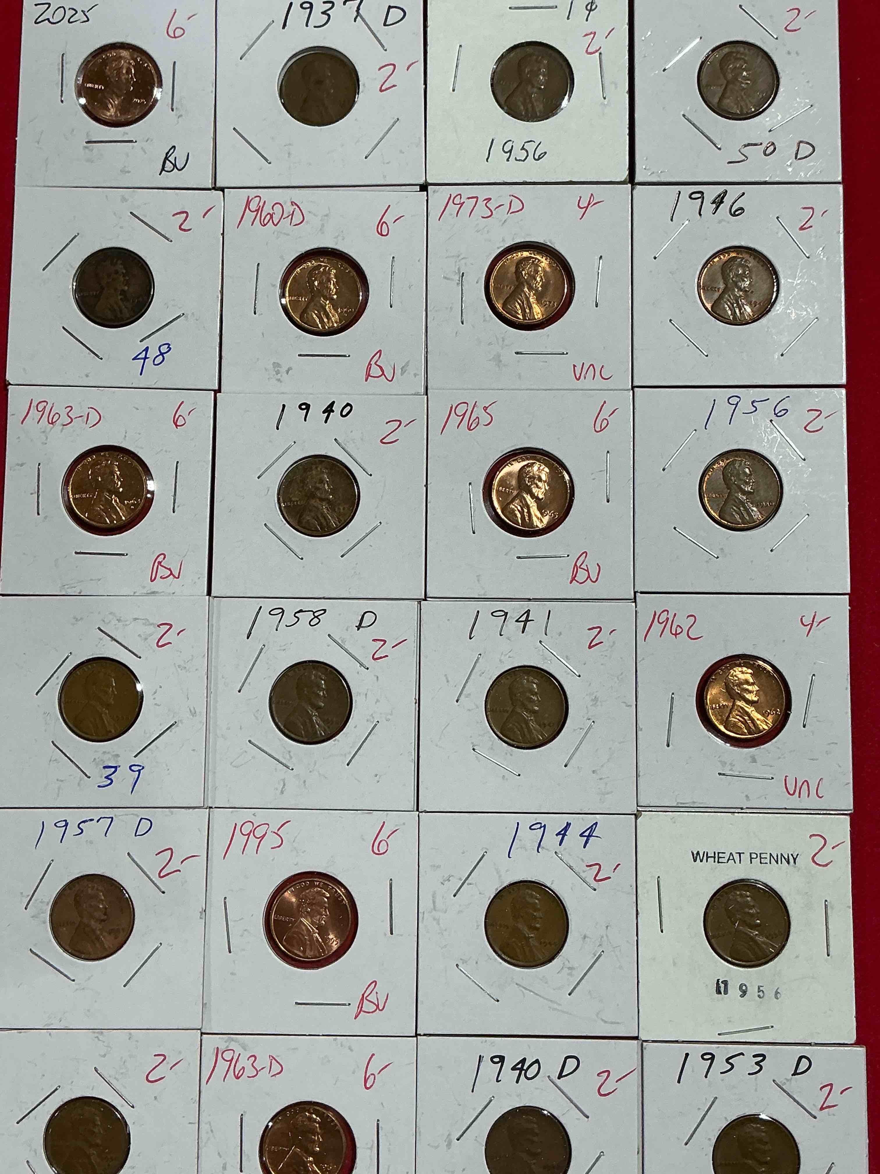 Condition photo showing Good Condition for penny palooza closeout! wow! awesome pennies, vintage, antique, brilliant uncirculated & more galore! u.s. treasury has stopped making pennies forever... get ther while you can! check out this incredible closeout collectic of incredibly cool pennies spanning decades! bid is per coin/ltem & all coins encased for protection! a true smorgasbord collector's dream! each penny collection is unique & includes a mix of rare dates, multiple mint marks, antique, vintage, modern, uncirculated & more! disregard original price marks on pieces, this is a true auction closeout! an incredible opportunity for re-sellers & collectors!