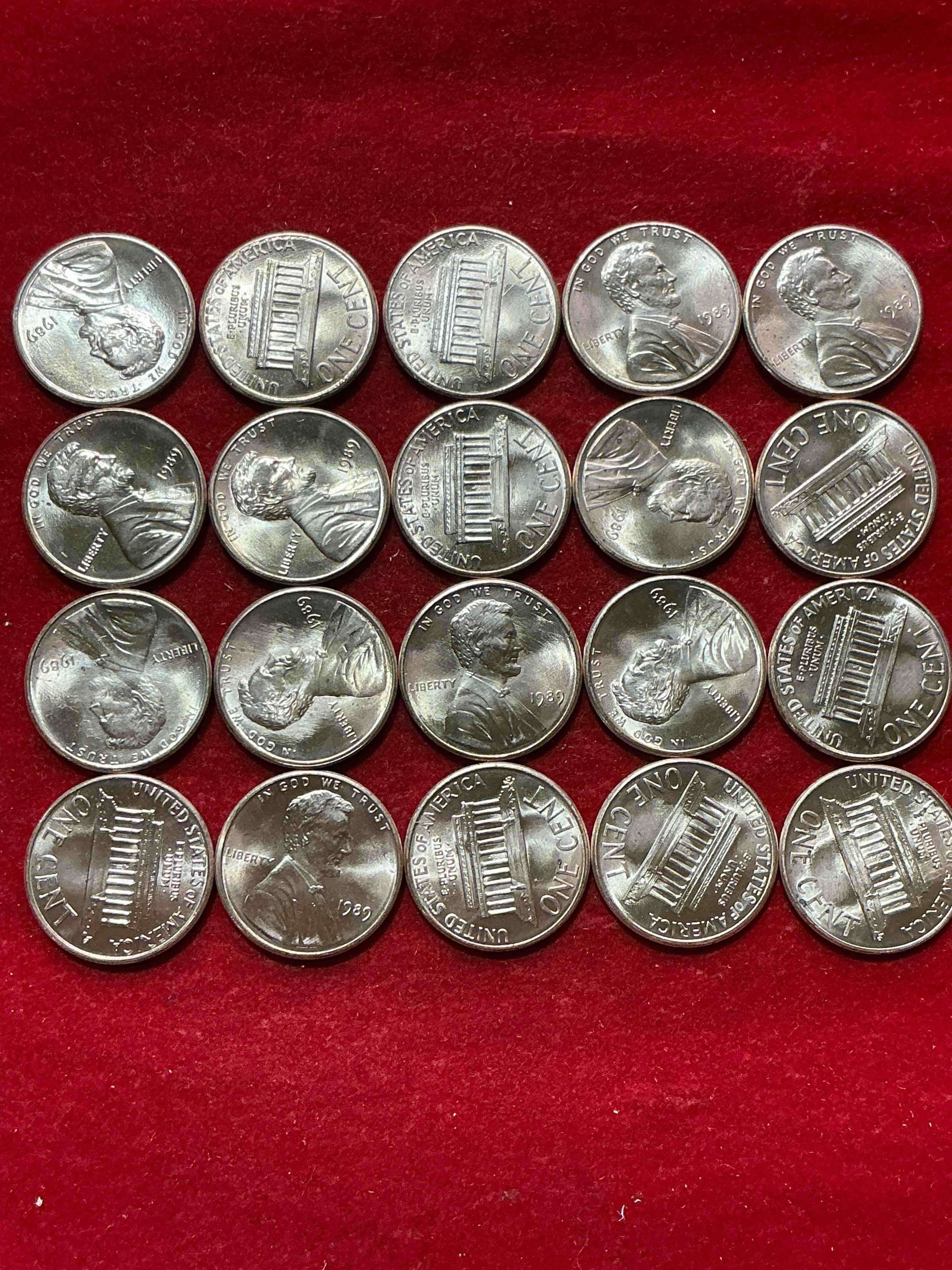1989 brilliant uncirculated world wide web era pennies! 1989 is the year the world wide web was born! own these brilliant unc 1989 pennies, direct from original bank rolls! serious collector items from one of the most consequential years in history!