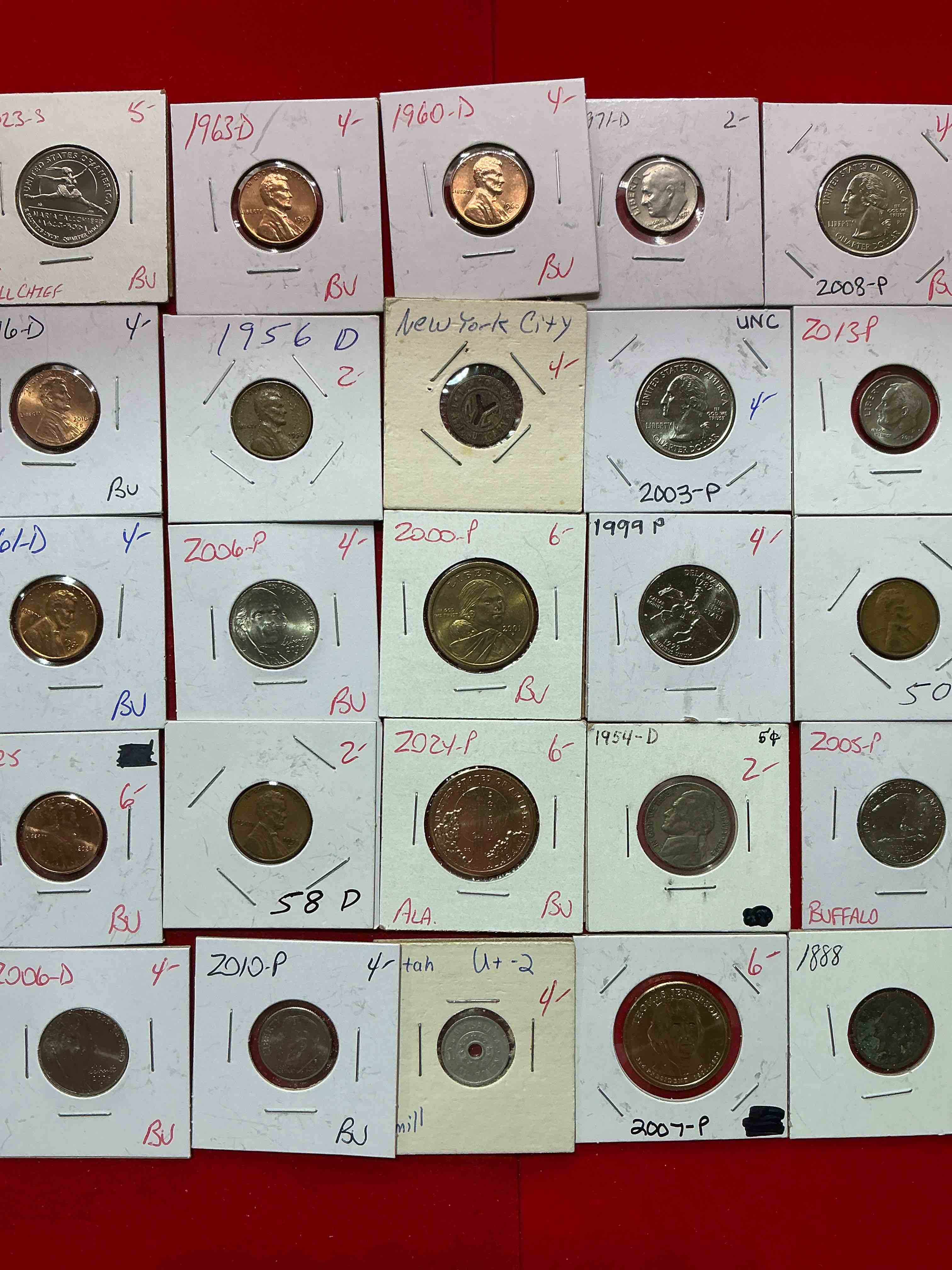 Condition photo showing Good Condition for cool coin closeout! wow! awesome u.s. coins & more, antique, vintage & modern galore! many uncirculated! check out this incredible closeout collection of incredibly cool coins & rare items spanning decades! bid is per coin/item & all coins encased for protection! a true smorgasbord collector's dream! each collection is unique and includes items such as rare antique coins, rare date coins, coin sets, modern uncirculated coins, wooden tokens, cool medallions & more! disregard original price marks on pieces, this is a true auction closeout! an incredible opportunity for re-sellers & collectors!