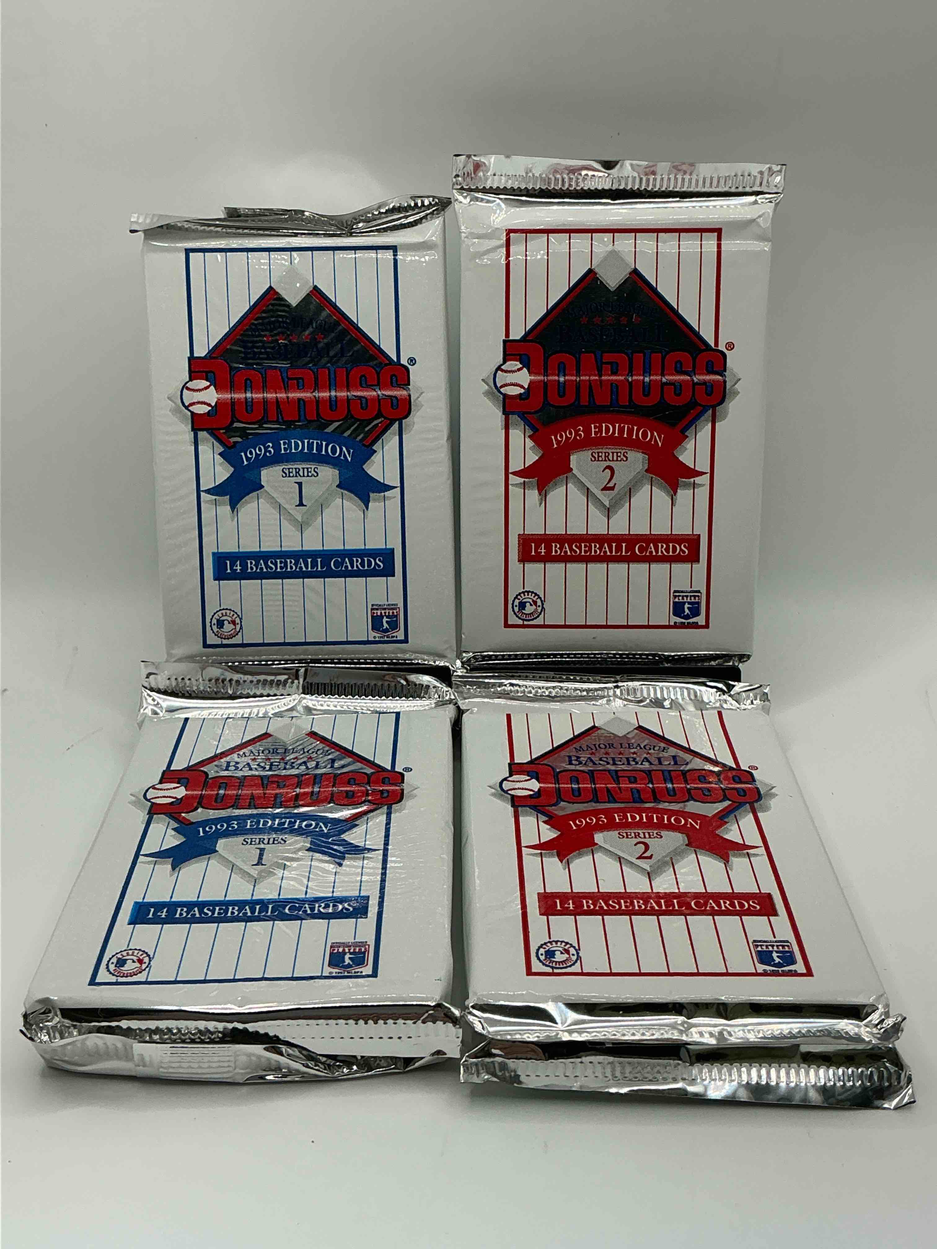 great year! 1993 donruss baseball unopened baseball card packs, series i & ii, direct from original sealed retail case! search for valuable rated rookie cards from chipper jones (psa 10 $150+) & mike piazza, early ken griffey jr. & so much more!