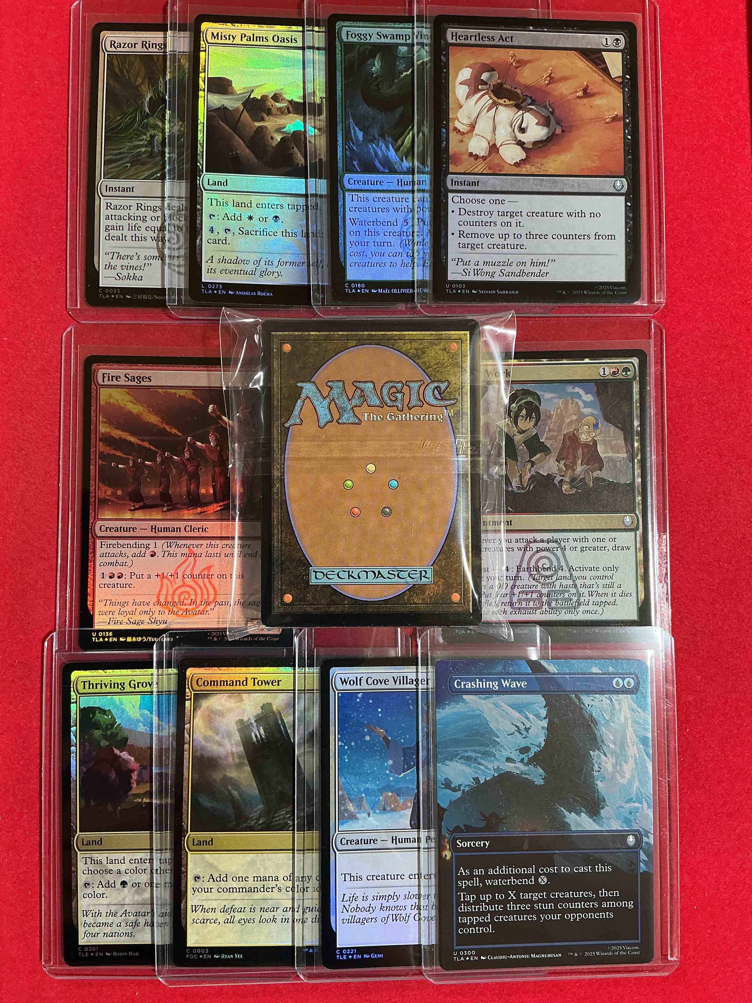 Condition photo showing New/Like New for magic the gathering 50 card lot! lot includes 10 rare or holo foil cards! all cards in excellent shape condition! a great way to join the mtg craze!
