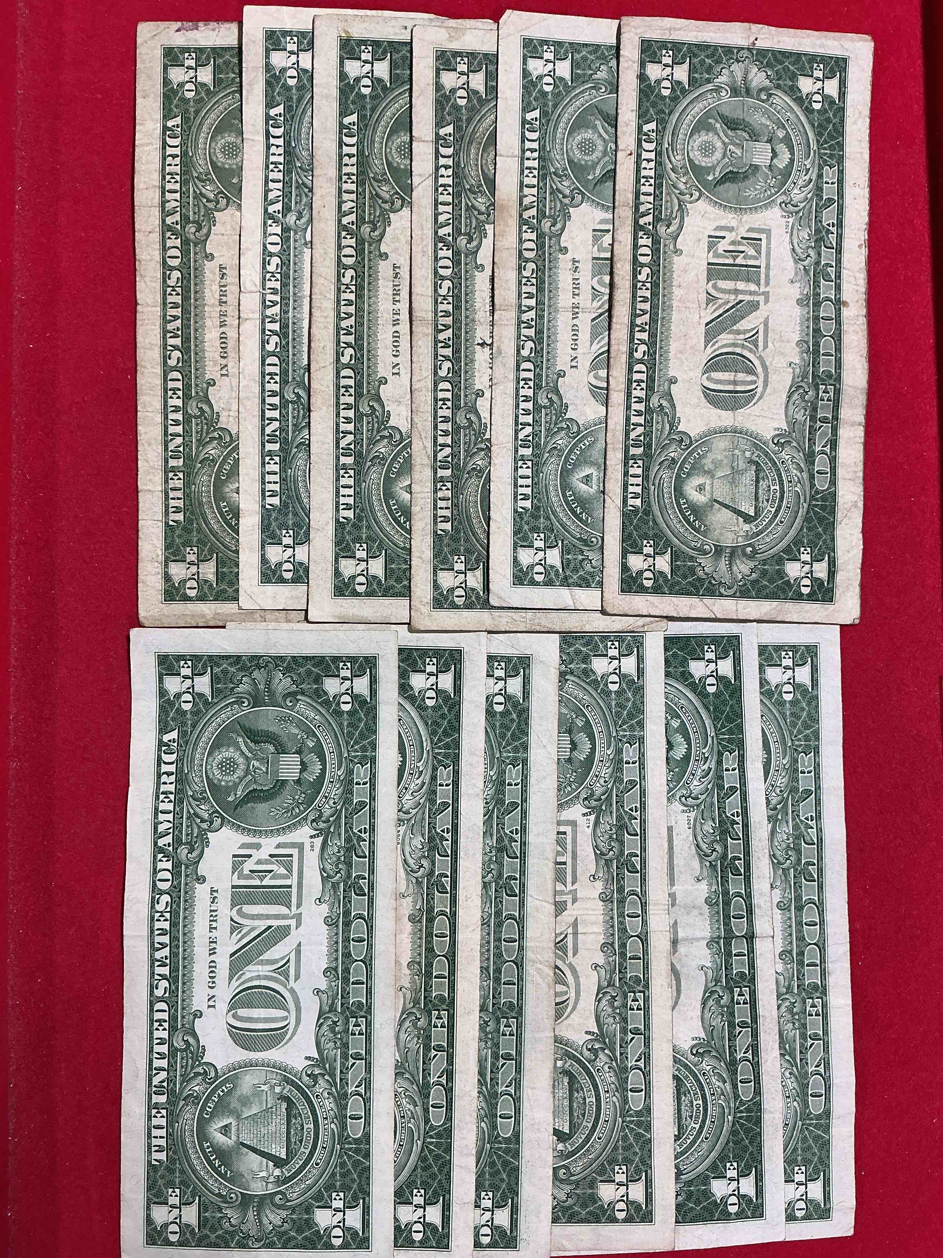 Condition photo showing Good Condition for 1957 & 1935 series silver certificates! did you know that prior to 1964 one dollar u.s. paper money was actually redeemable for silver dollars?! wow how times have changed! silver certificates were produced from 1878 to 1964 & are still considered legal tender at face value. here are gorgeous, circulated 1957 u.s. one dollar silver certificate, with highly collectible "blue seal!* own an awesome piece of history!