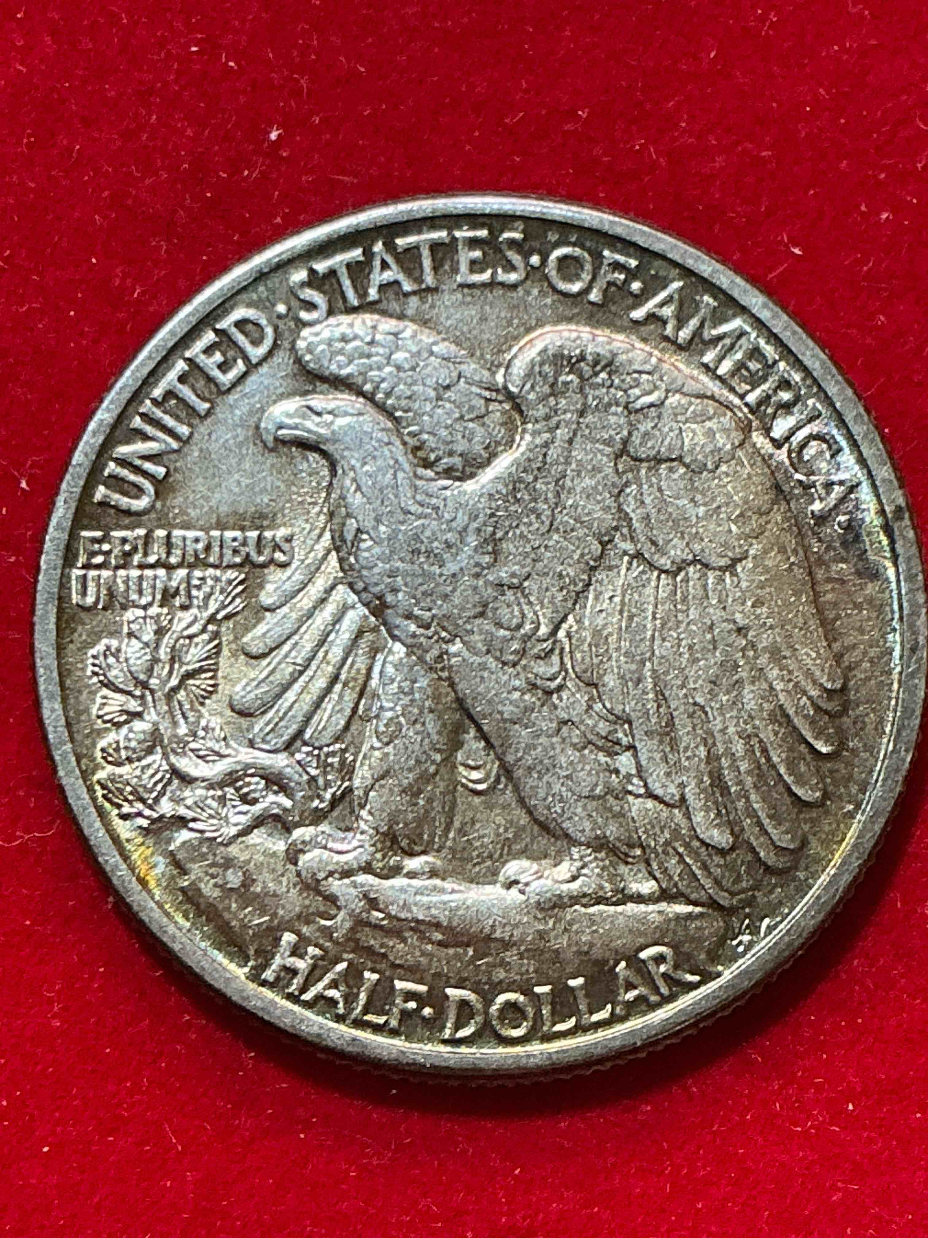 Condition photo showing Good Condition for 1900’s silver! antique u.s. silver! liberty walking silver half dollar! these striking half dollars were minted from 1916-1947 & have become some of the most collectible coins in history! here is a striking example from 1942! liberty walking coins are 90% fine u.s. silver, a great investment in precious metal!