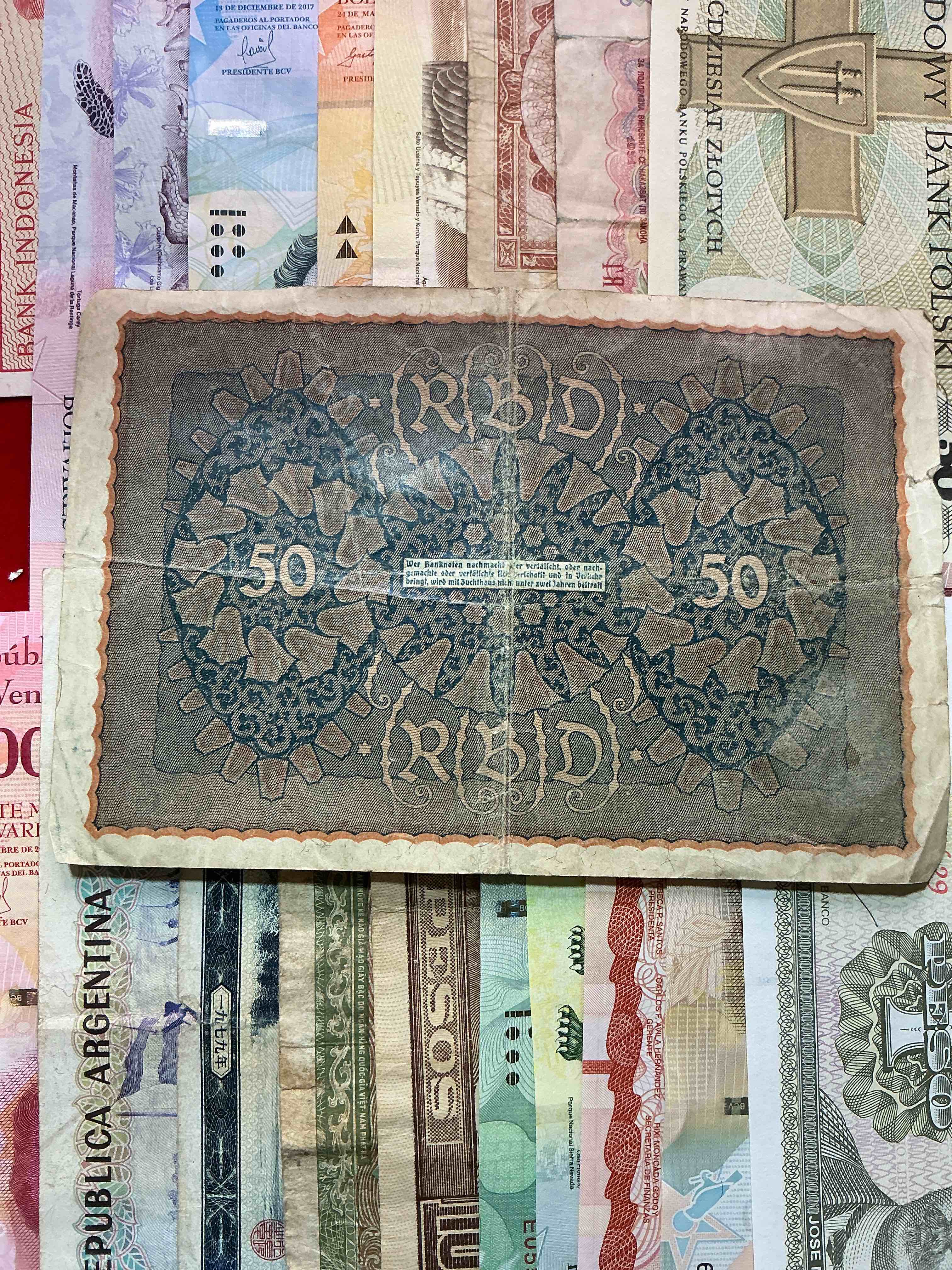Condition photo showing Good Condition for modern & antique paper money! vintage & antique! paper money from across the world- all different shapes & sizes from all kinds of crazy places! own currency from the corners of the world! wow! 