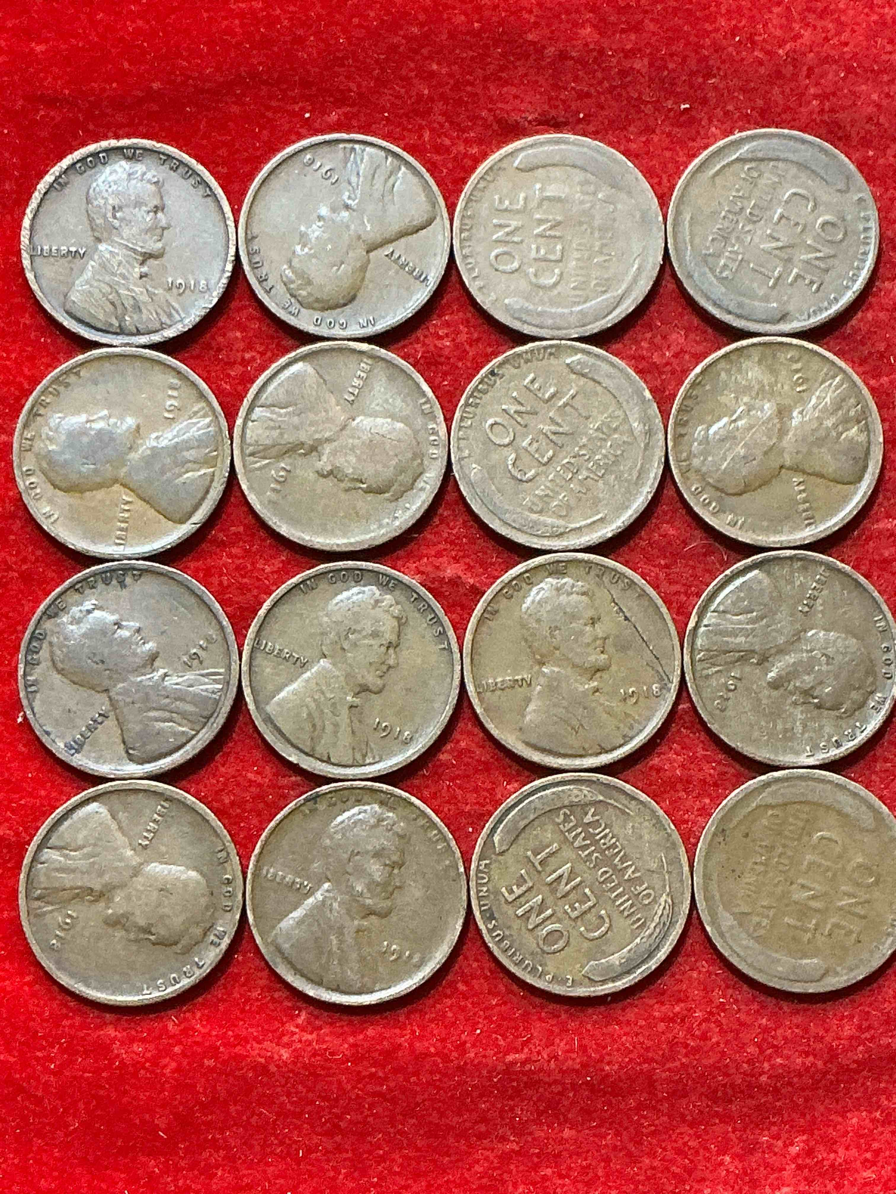 1918 wheat pennies, veterans take notice! military action of world war one ended with armistice day nov 11, 1918! armistice day eventually became veterans day. own pieces of this era with these rare 1918 world war one era lincoln wheat cent pennies! hard to find & great for world war one buffs!