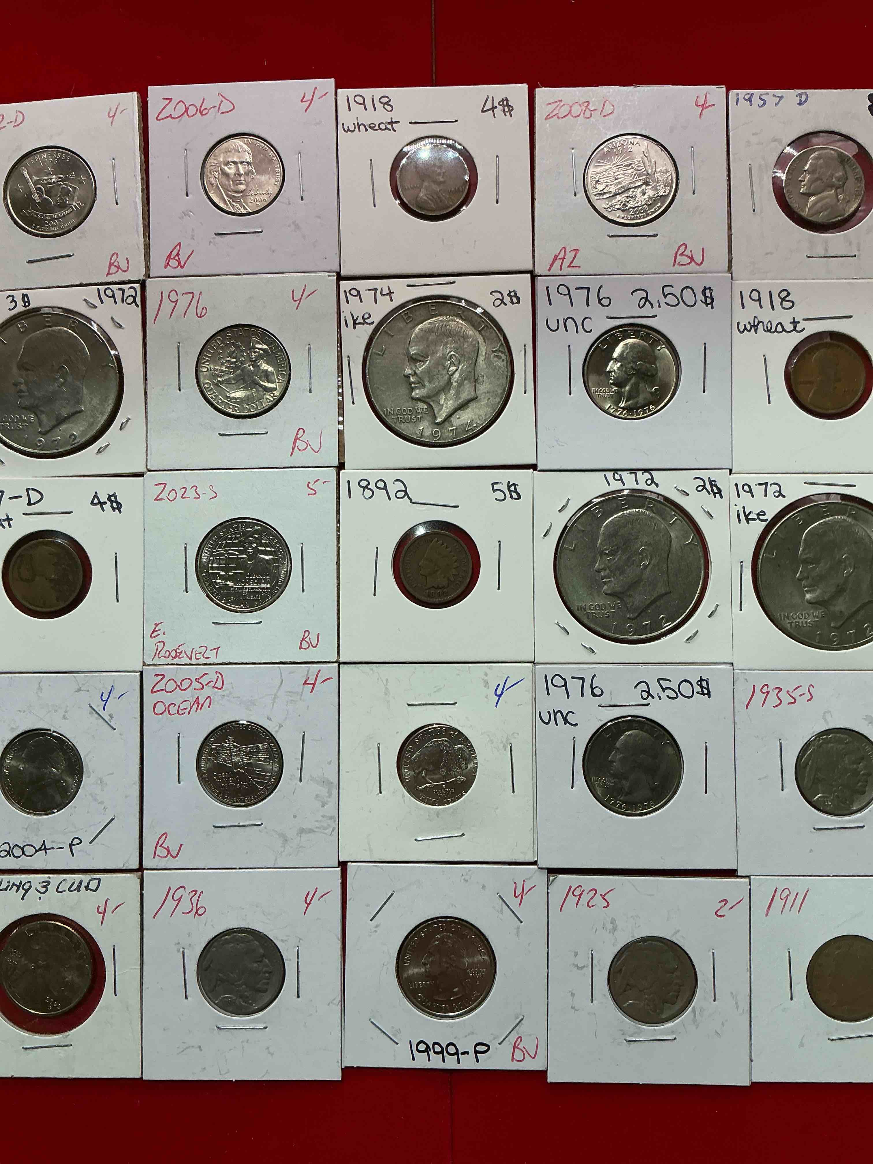 Condition photo showing Good Condition for cool coin closeout! wow! awesome u.s. coins & more, antique, vintage & modern galore! many uncirculated! check out this incredible closeout collection of incredibly cool coins & rare items spanning decades! bid is per coin/item & all coins encased for protection! a true smorgasbord collector's dream! each collection is unique and includes items such as rare antique coins, rare date coins, coin sets, modern uncirculated coins, wooden tokens, cool medallions & more! disregard original price marks on pieces, this is a true auction closeout! an incredible opportunity for re-sellers & collectors!
