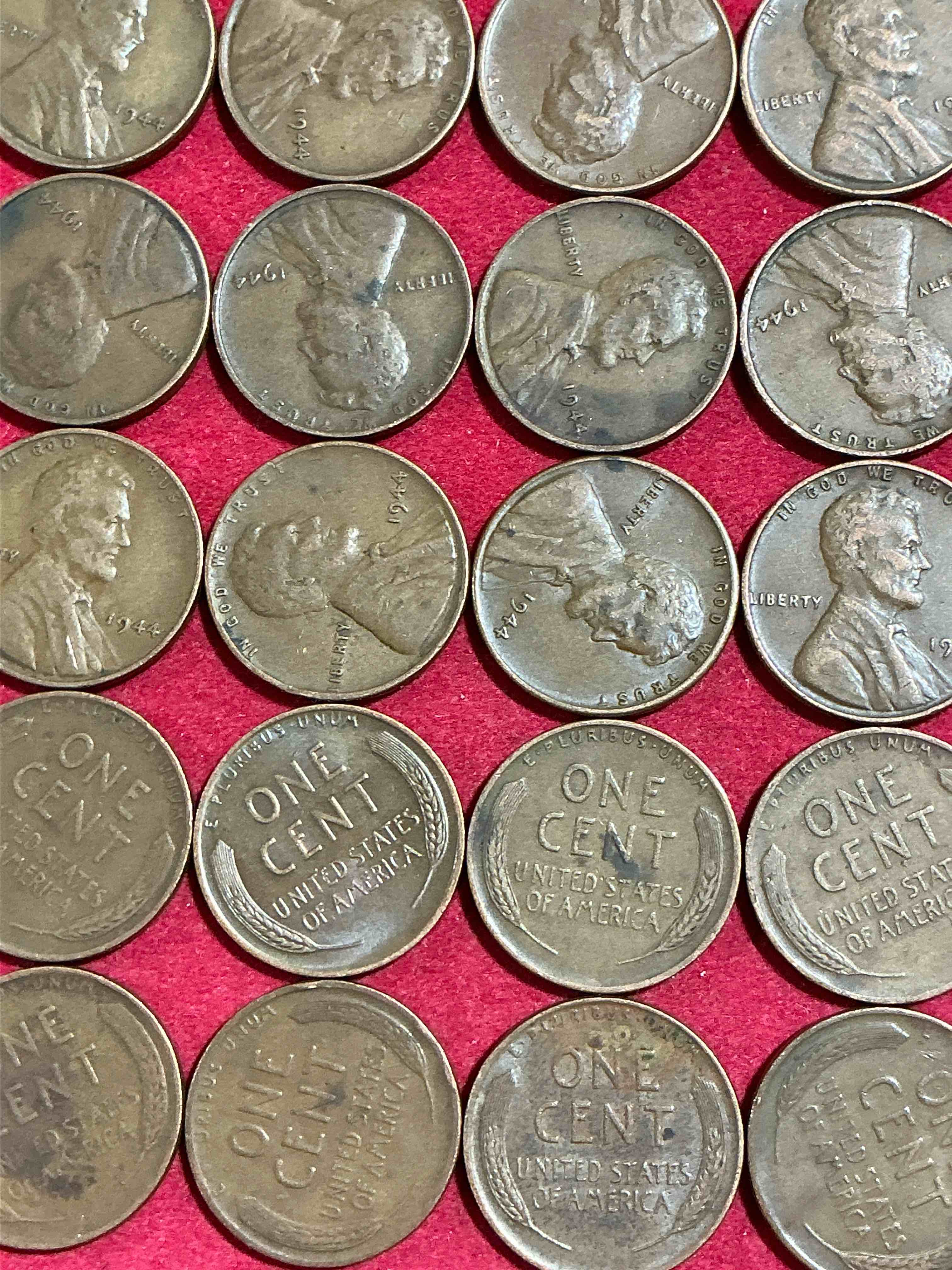1944 calling world war 2 buffs! 1944 d-day era wheat pennies! d-day was june 6th, 1944 & was one of the most significant battles of wwii! own pieces of this era with these genuine 1944 wheat pennies in nice condition!