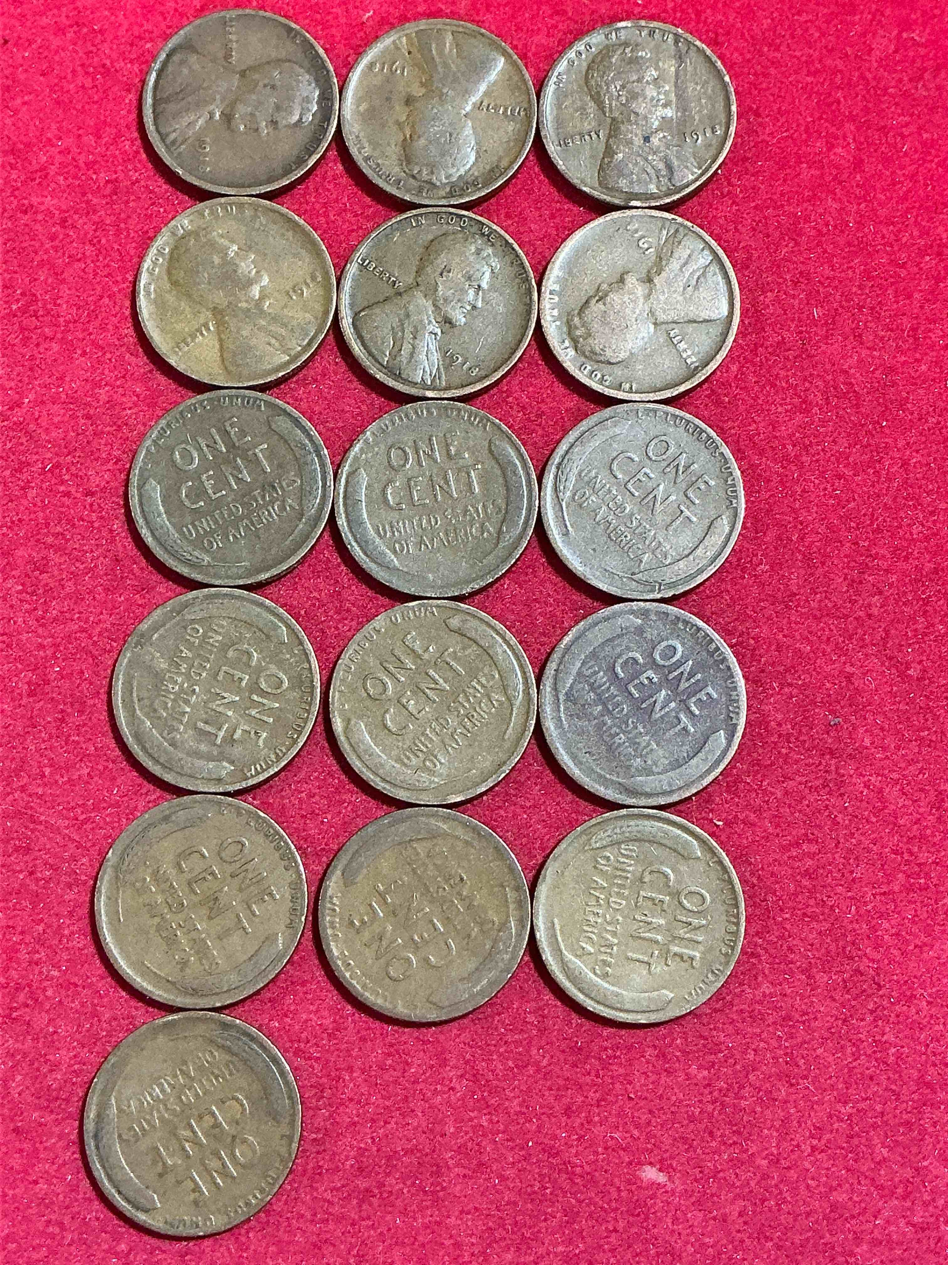 1918 wheat pennies, veterans take notice!  military action of world war one ended with armistice day nov 11, 1918!  armistice day eventually became veterans day. own pieces of this era with these rare 1918 world war one era lincoln wheat cent pennies! hard to find & great for world war one buffs!
