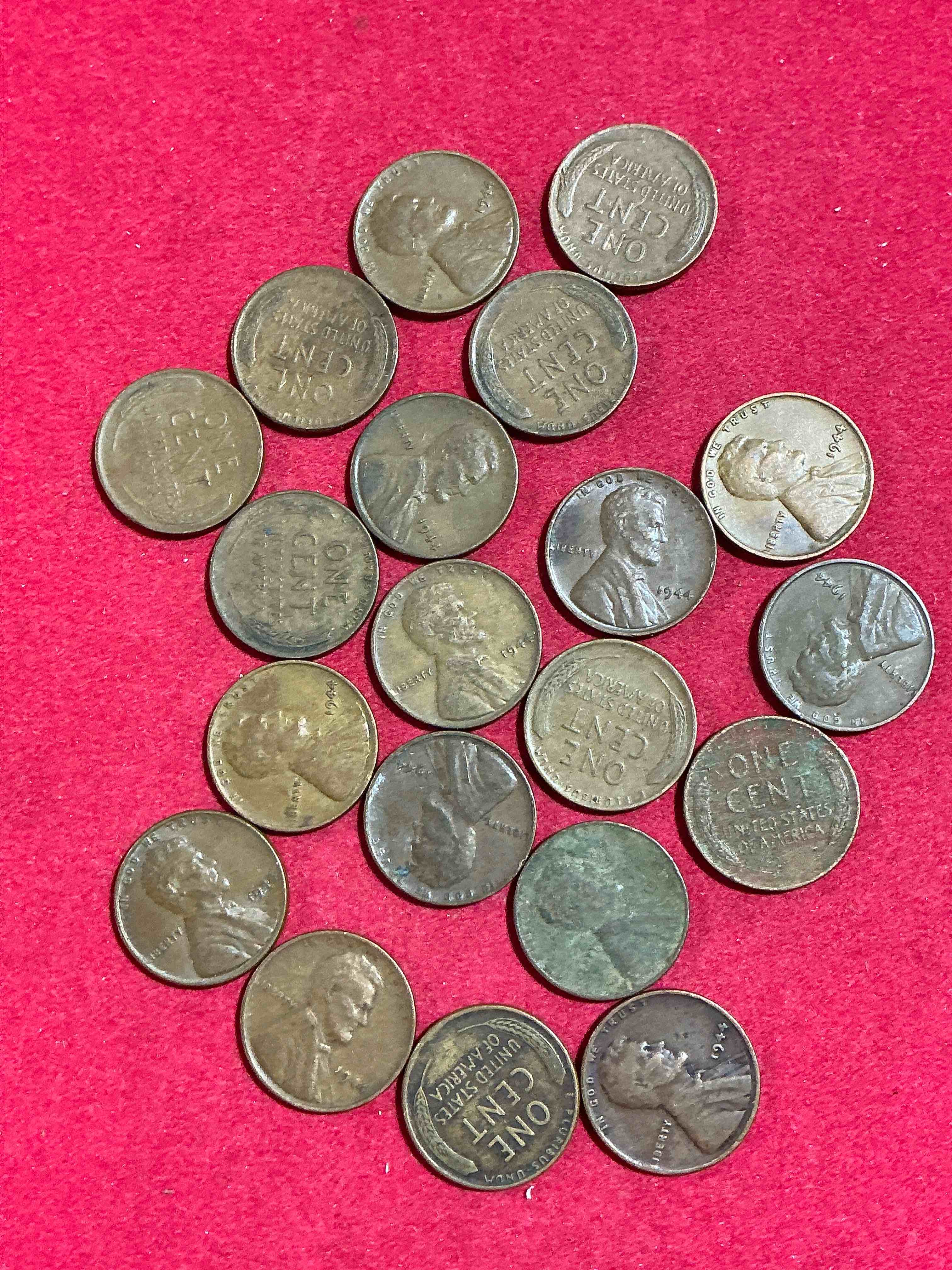 1944 calling world war 2 buffs!  1944 d-day era wheat pennies!  d-day was june 6th, 1944 & was one of the most significant battles of wwii! own pieces of this era with these genuine 1944 wheat pennies in nice condition!  