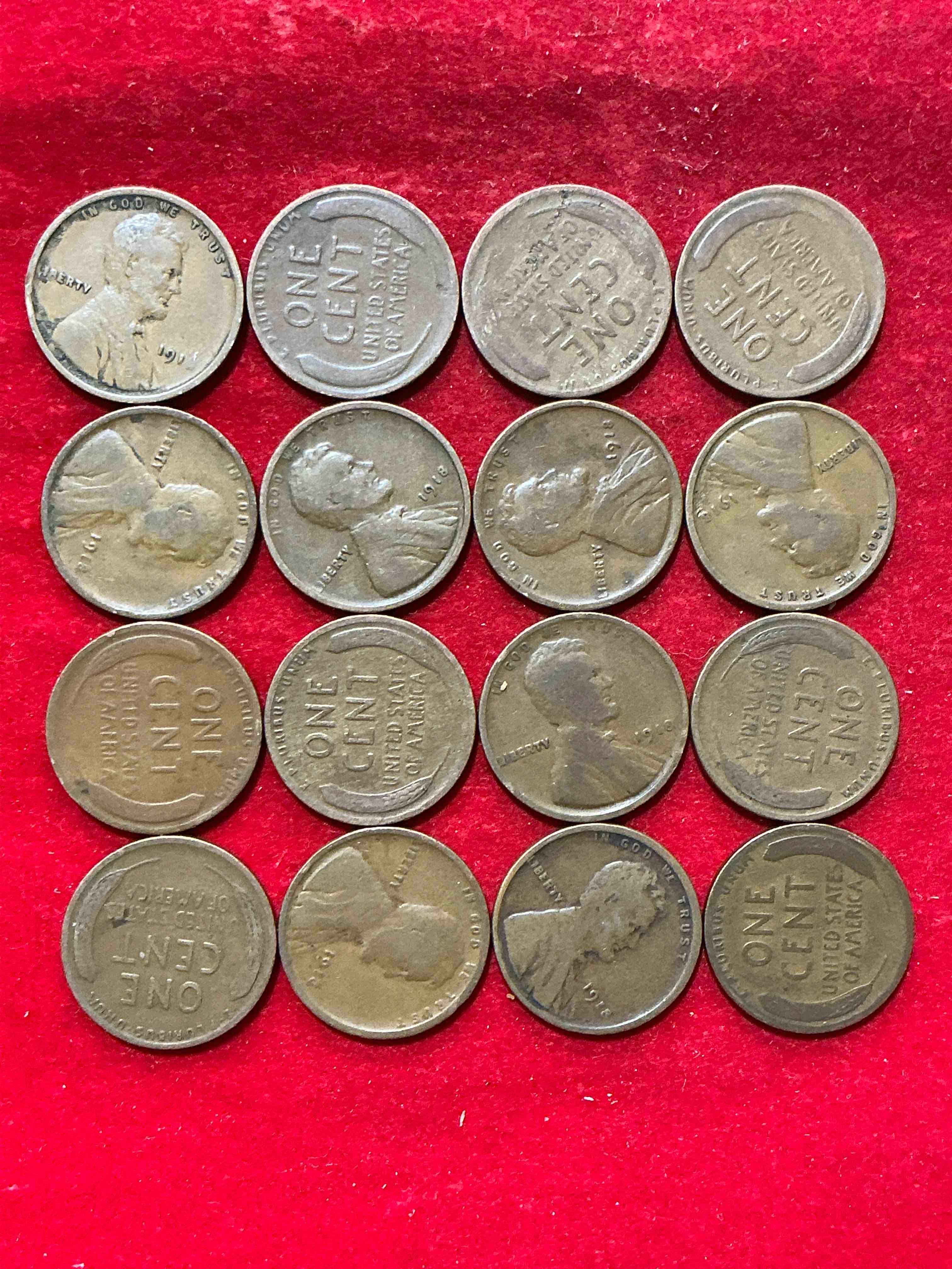 1918 wheat pennies, veterans take notice!  military action of world war one ended with armistice day nov 11, 1918!  armistice day eventually became veterans day. own pieces of this era with these rare 1918 world war one era lincoln wheat cent pennies! hard to find & great for world war one buffs!