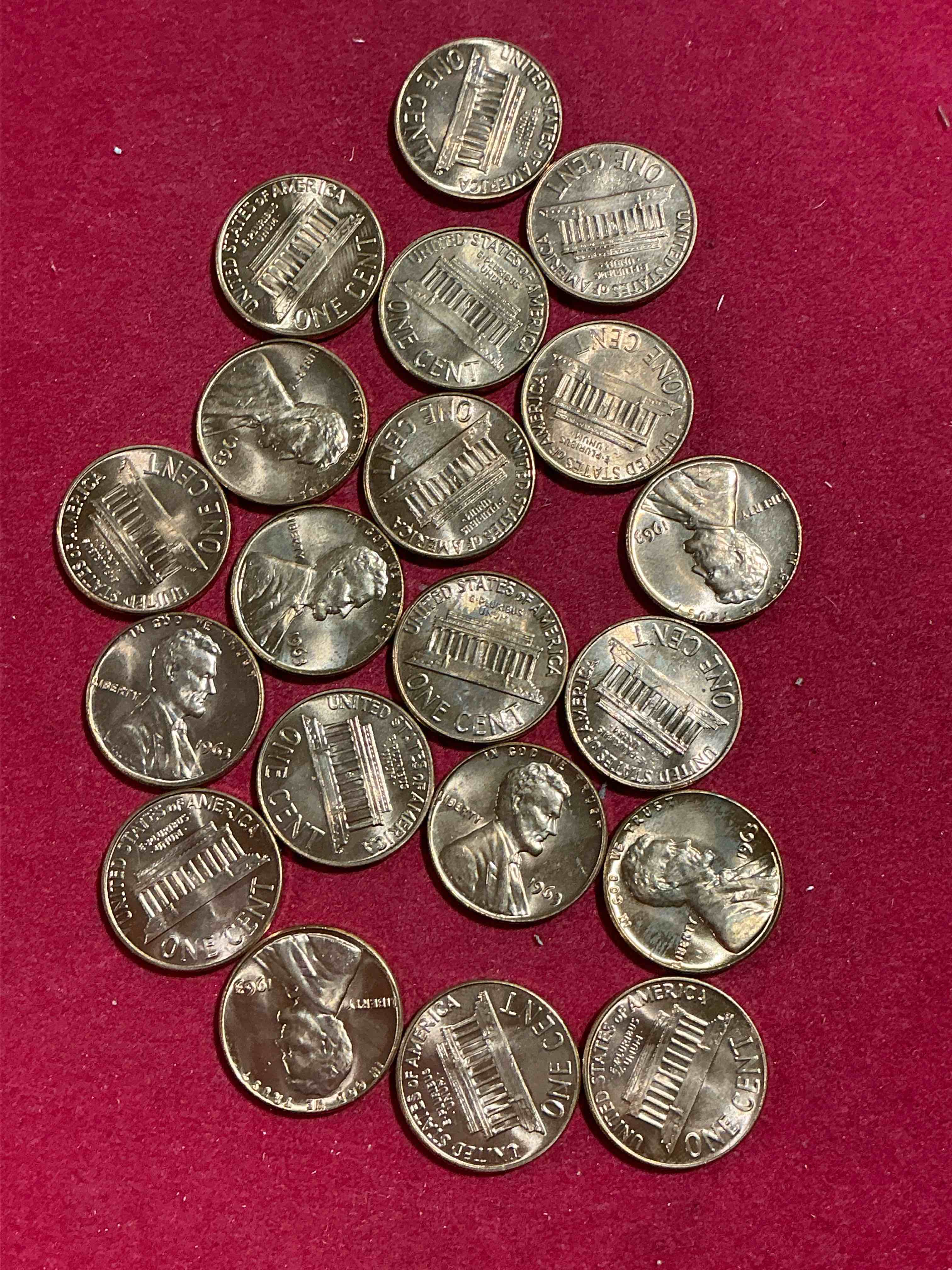 1963 "i have a dream" era brilliant uncirculated wheat pennies! these 1963 pennies are direct from the original treasury rolls & haven't seen the light of day since 1963! dr. martin luther king famously gave his "i have a dream" speech on aug 28, 1963. own pieces of this era with these incredible pieces of history!