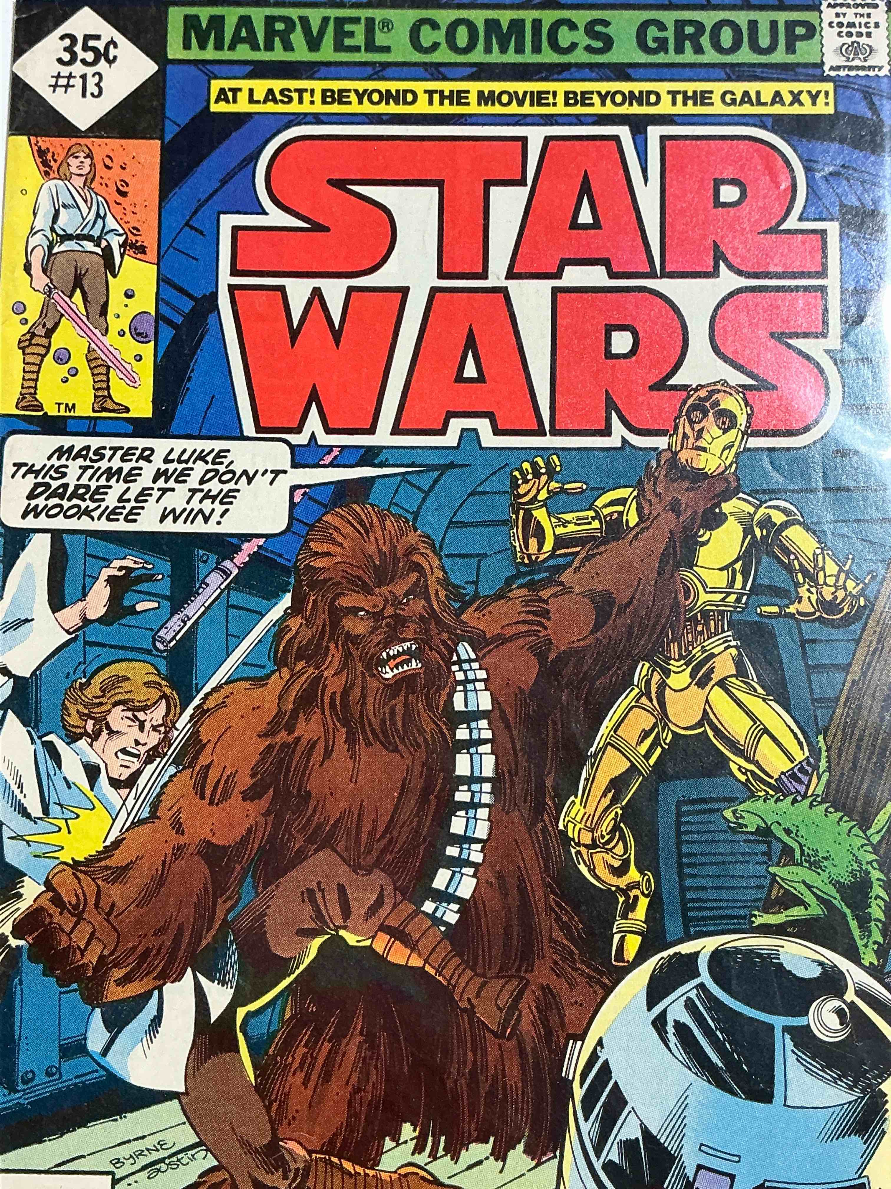 Condition photo showing Good Condition for comic book craziness! 12 awesome comic books spanning generations including authentic, original, late 70’s star wars & marvel legends! wow! comics in nice/good condition & all come in protective casing!
