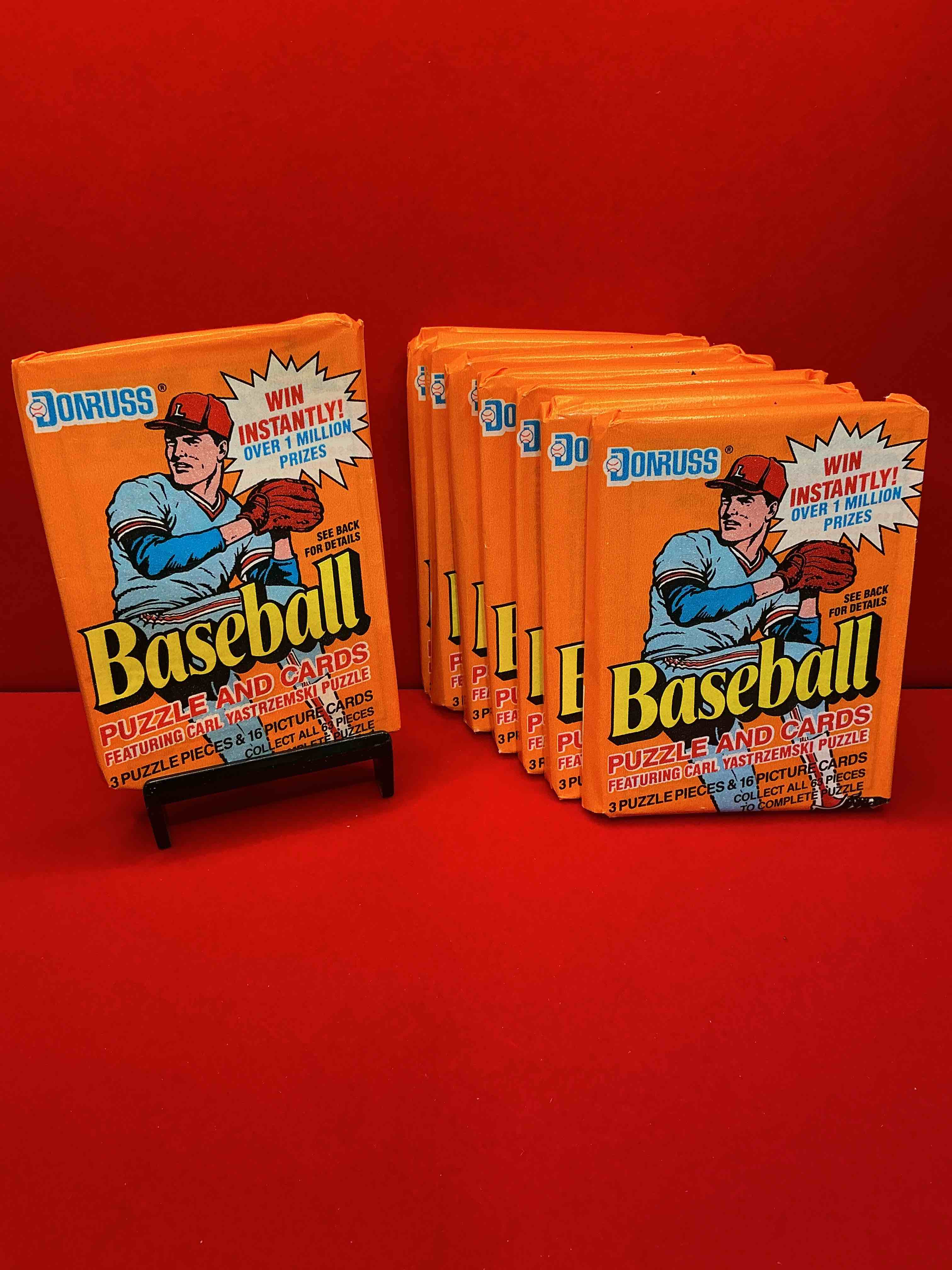 diamond kings ken griffey jr!? 1990 donruss baseball unopened wax packs! hard to find! straight from original box! search for possible juan gonzalez rookie card!as well as valuable ken griffey jr. cards!