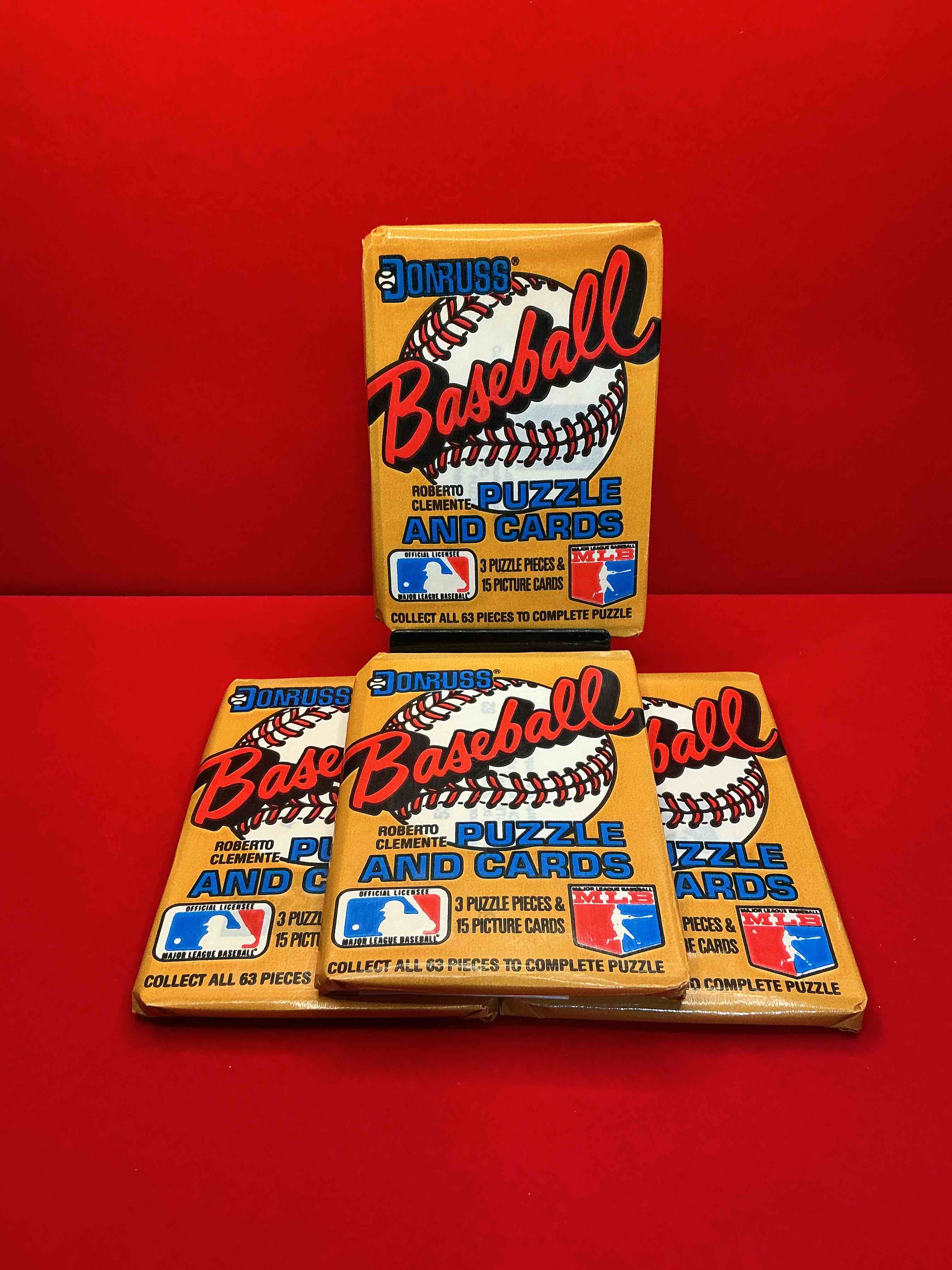 absolutely fully loaded! 1987 donruss baseball unopened collectible sports trading card wax pack, direct from original retail case. this year is loaded with rookies! search for rookies from greg maddox (psa 10 value $200+), barry bonds (psa 10 value $150+), bo jackson (psa 10 value $175+), mark mcgwire rated rookie & more! these packs are drying up & getting very hard to find!