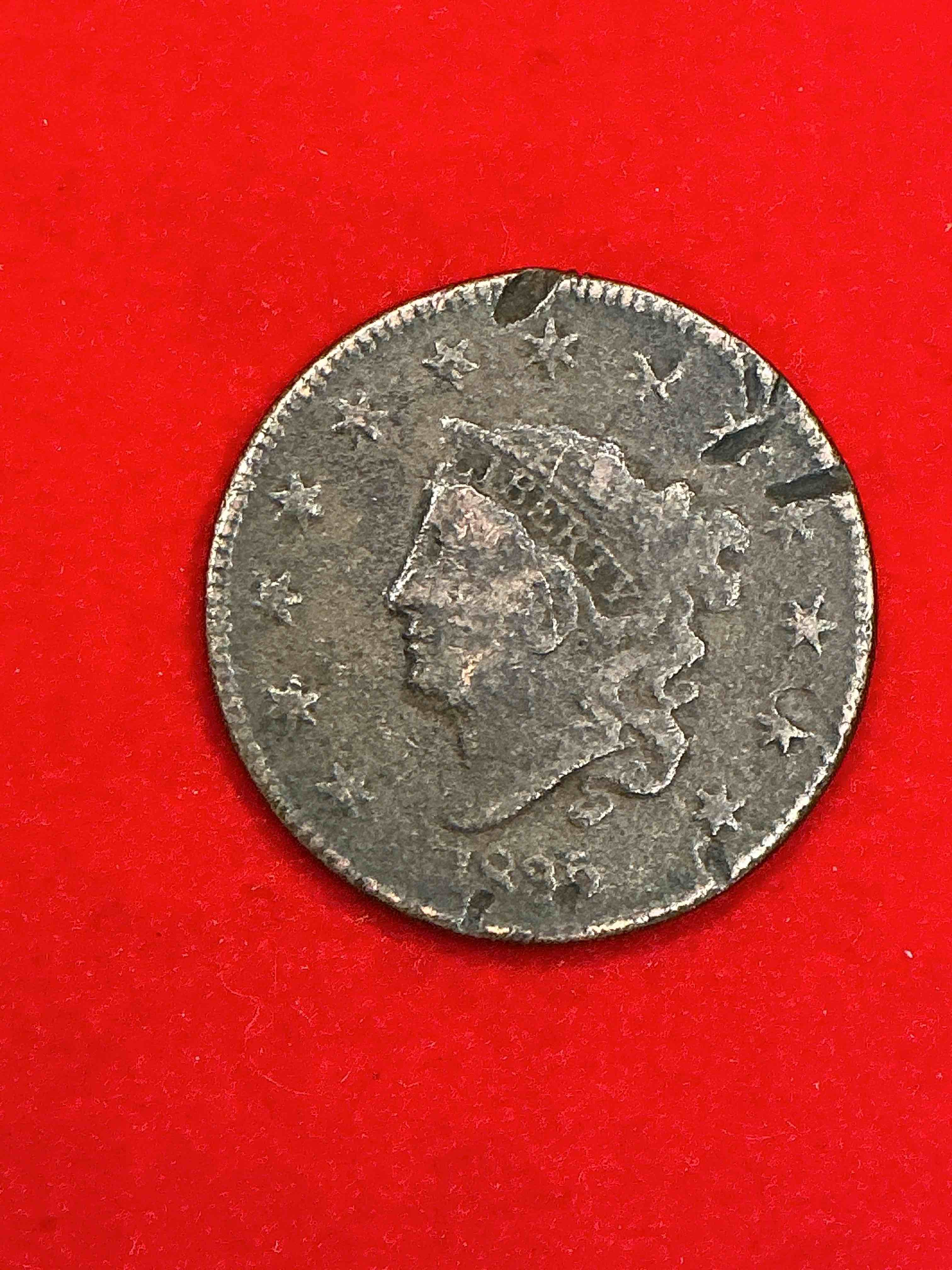 1835 ultra rare us one cent piece! these coins were minted starting in 1793 & have become serious collectors items! this rare one cent piece is in great condition for the year! 1800’s coin, think of the history this coin has seen! incredible!