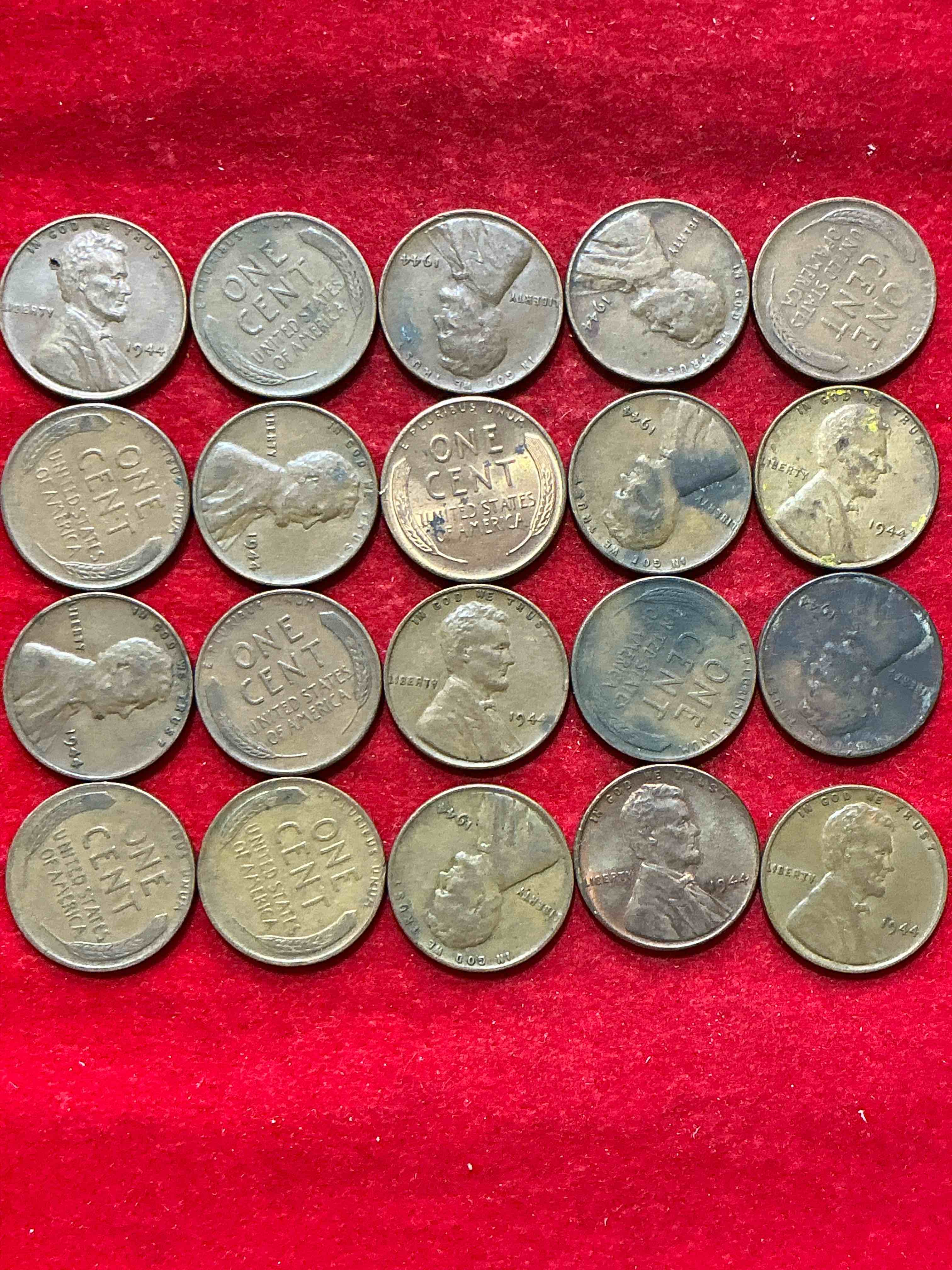 1944 calling world war 2 buffs! 1944 d-day era wheat pennies! d-day was june 6th, 1944 & was one of the most significant battles of wwii! own pieces of this era with these genuine 1944 wheat pennies in nice condition!