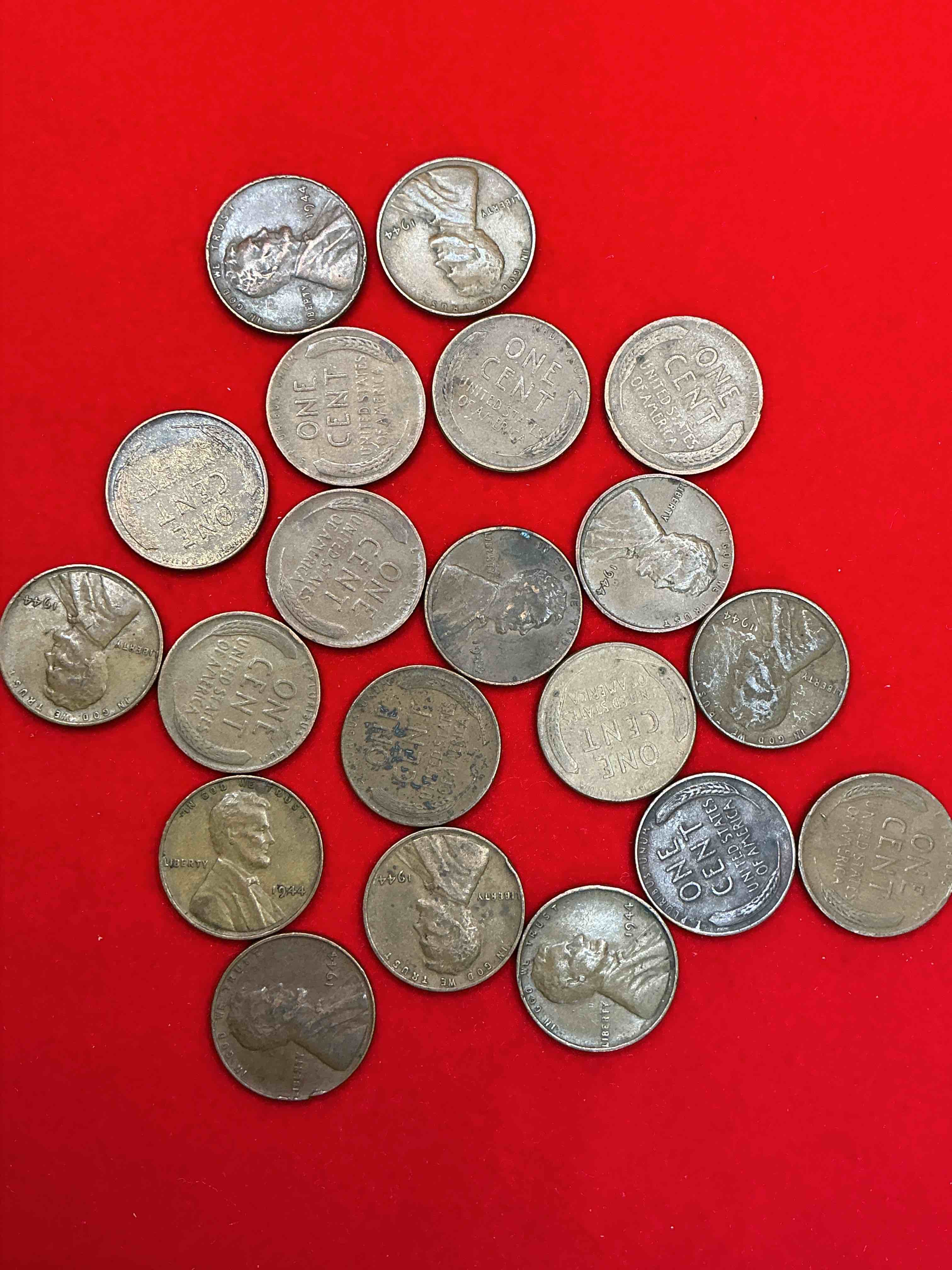 1944 calling world war 2 buffs! 1944 d-day era wheat pennies! d-day was june 6th, 1944 & was one of the most significant battles of wwii! own pieces of this era with these genuine 1944 wheat pennies in nice condition!